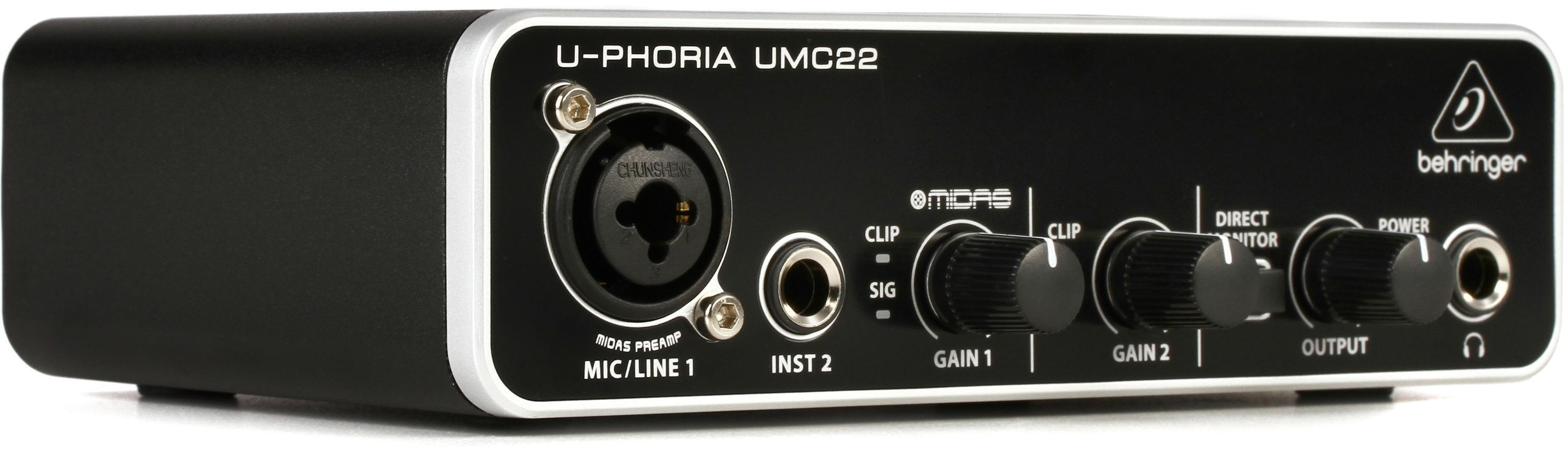 Audio interface um 22 purchases