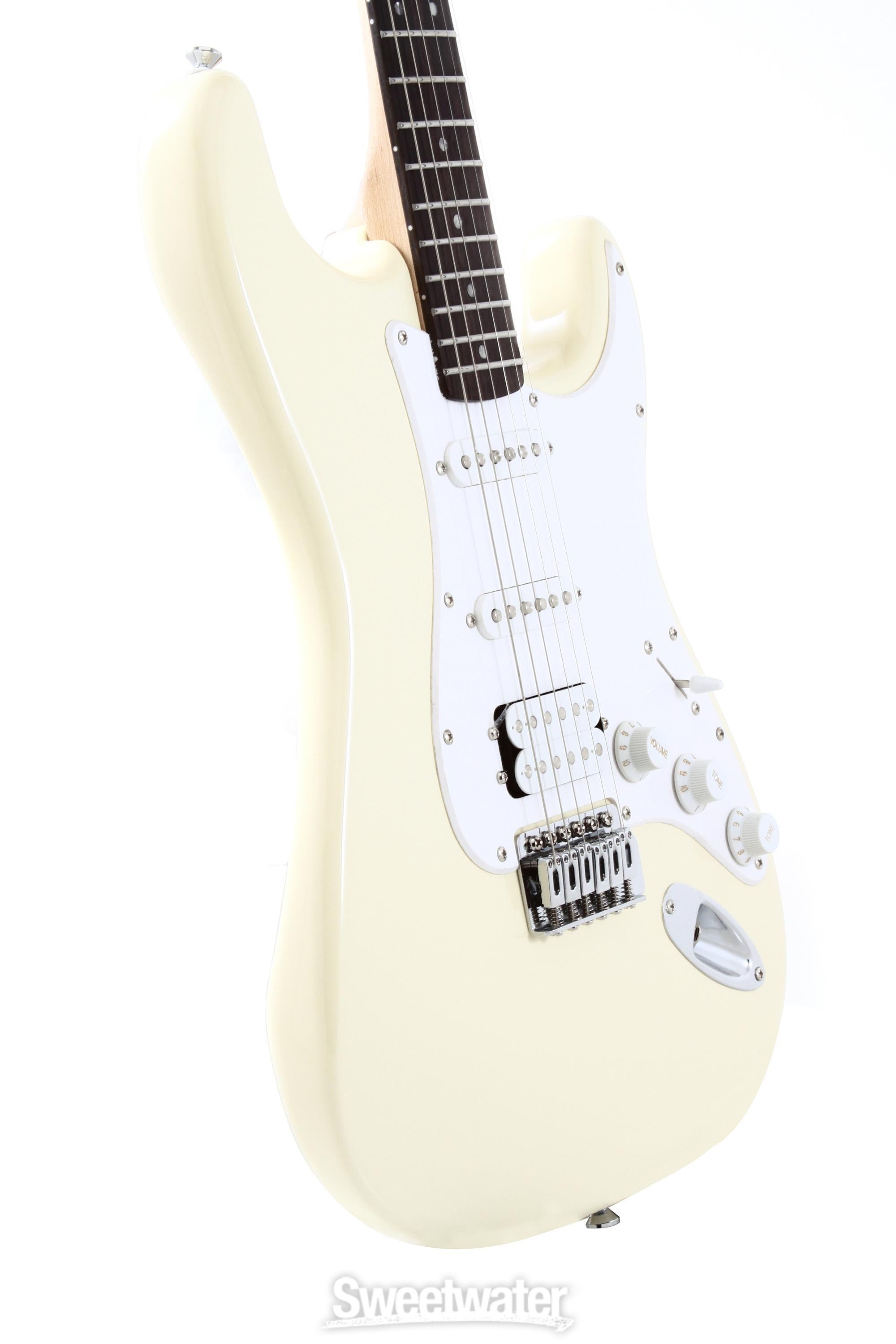 Squier Bullet Strat HSS - Arctic White Reviews | Sweetwater