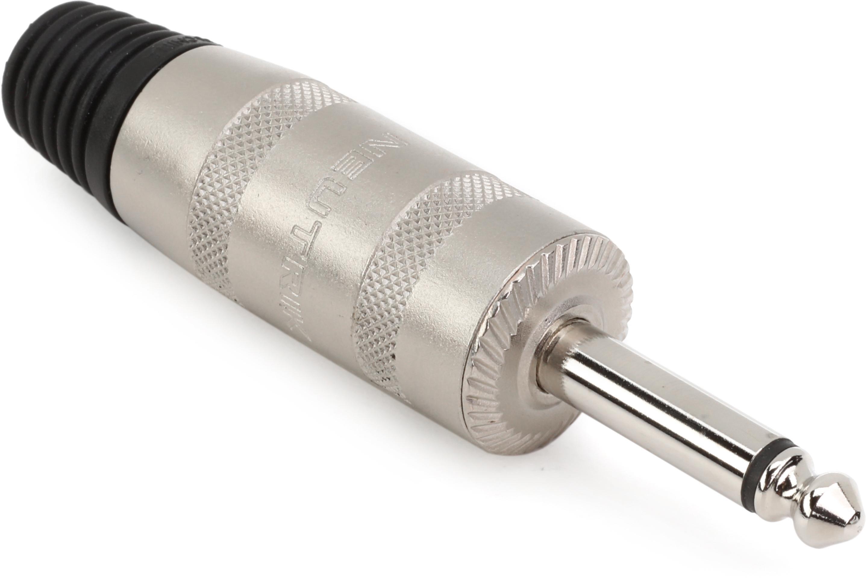 Pro Co MF2P 1/4-inch TS Male Jumbo Cable-mount Connector | Sweetwater