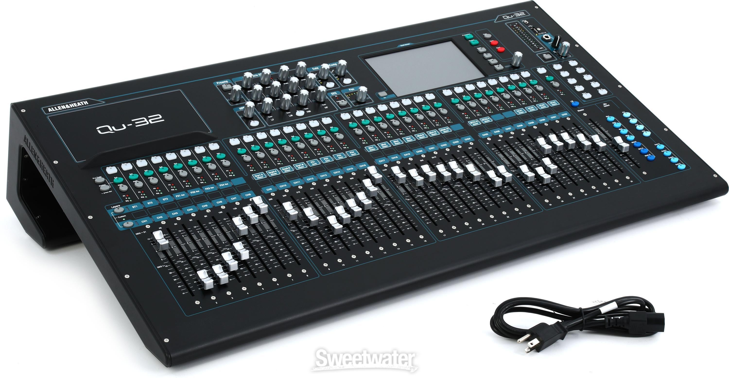 Allen & Heath Qu-32 32-channel Digital Mixer - Chrome Edition 