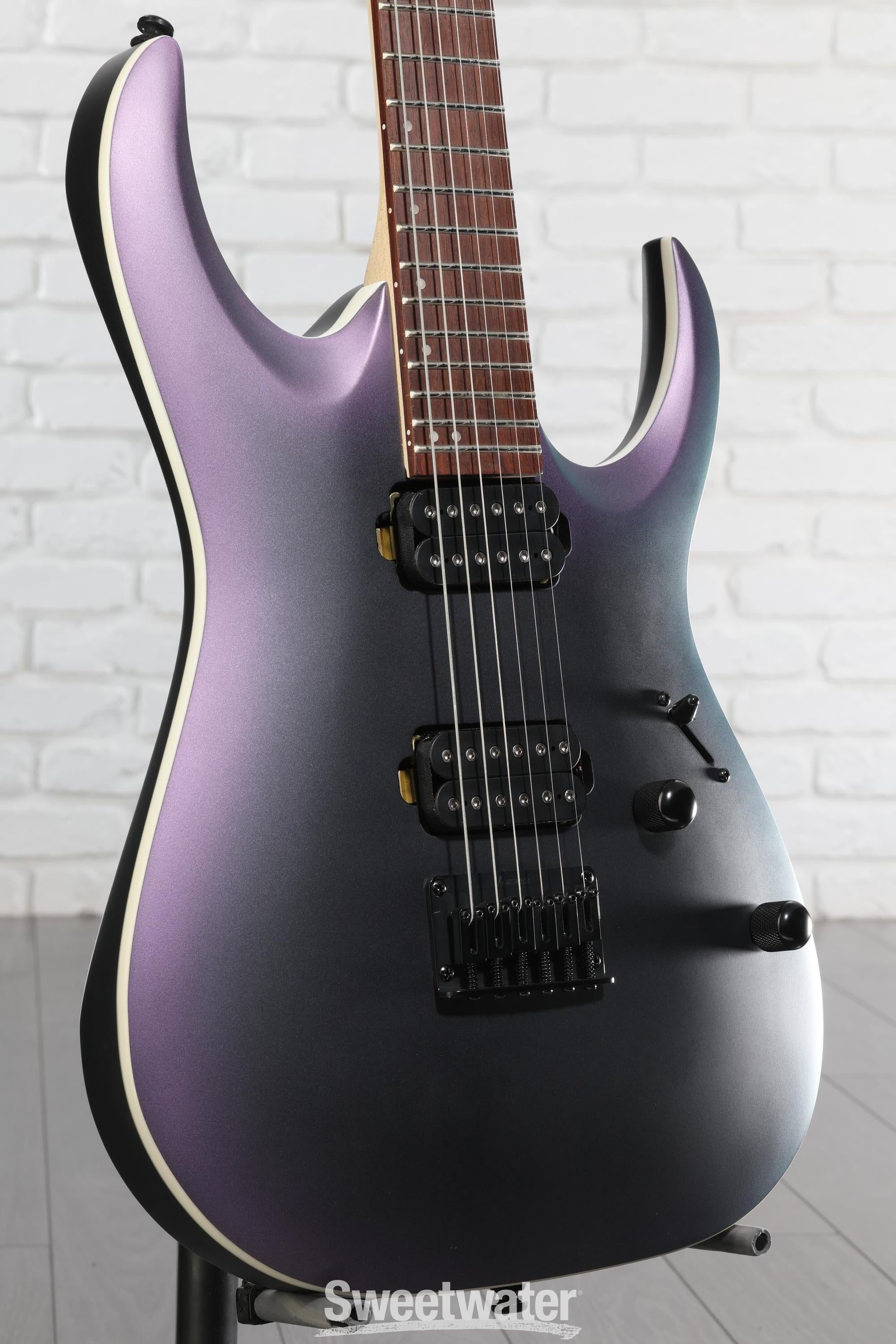 Ibanez Standard RGA42EX Electric Guitar - Black Aurora Burst Matte