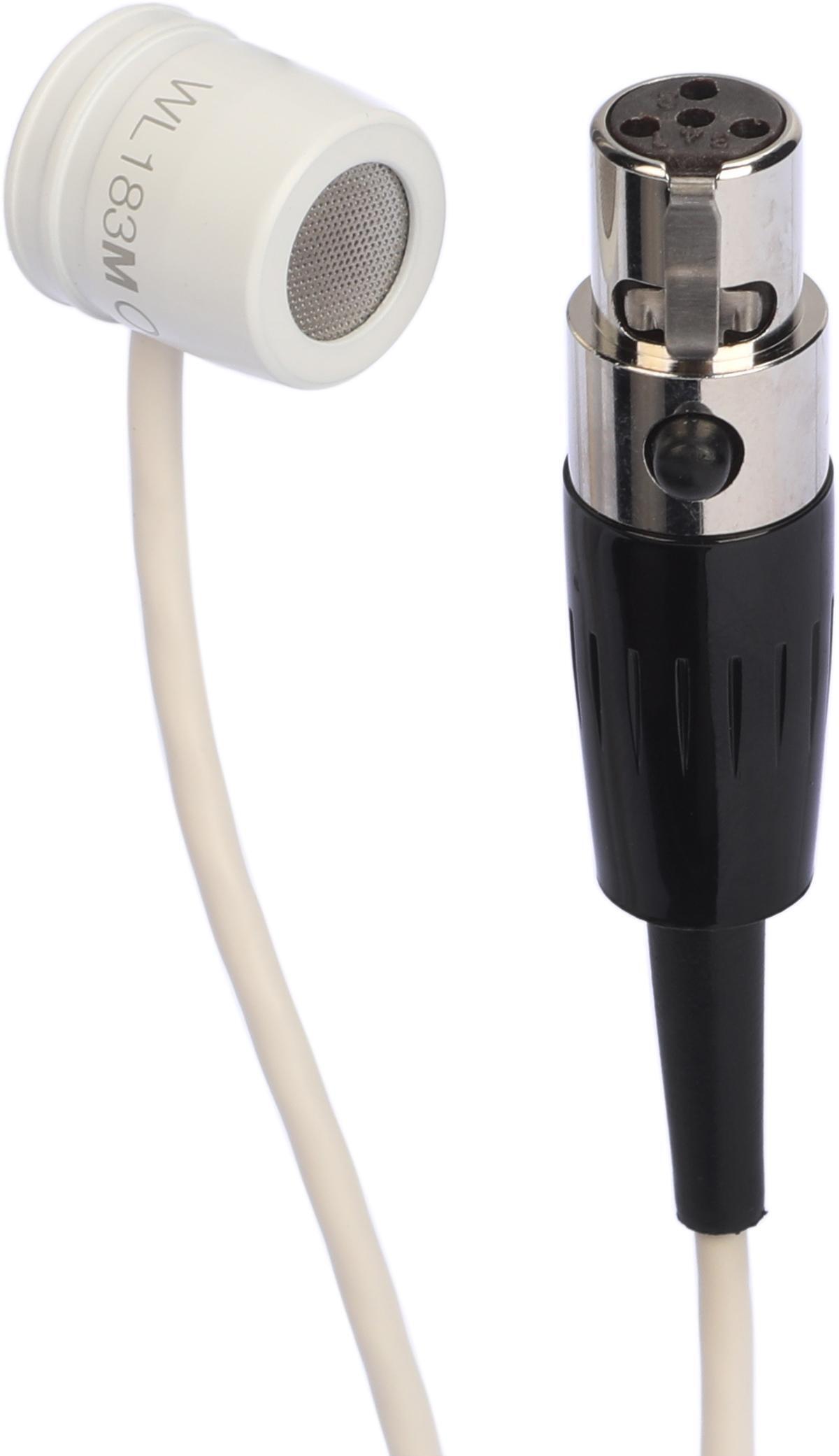 Shure WL183m Omnidirectional Lavalier Microphone with TA4F