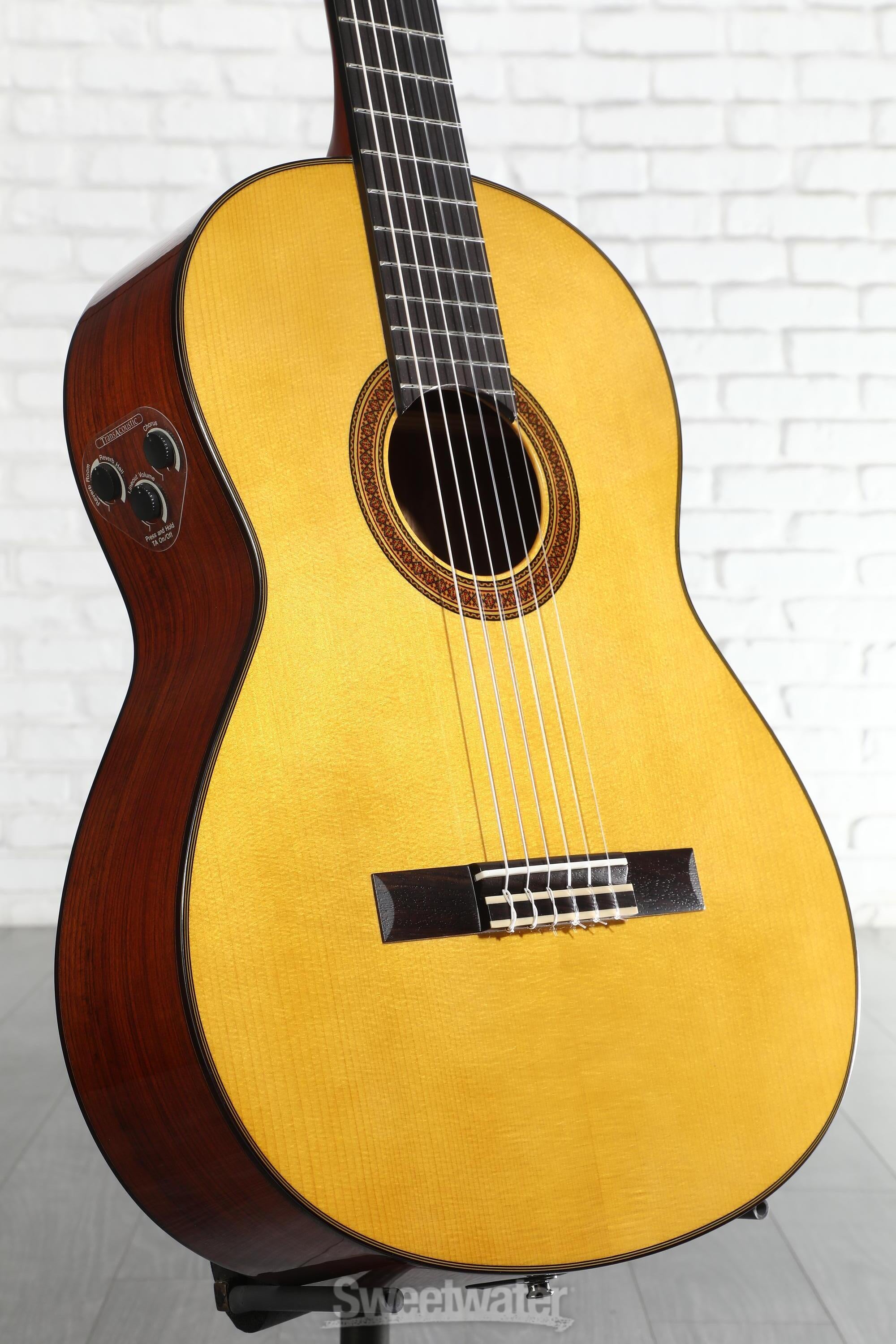 Photo of Yamaha CG-TA TransAcoustic Nylon String Guitar - Natural Gloss