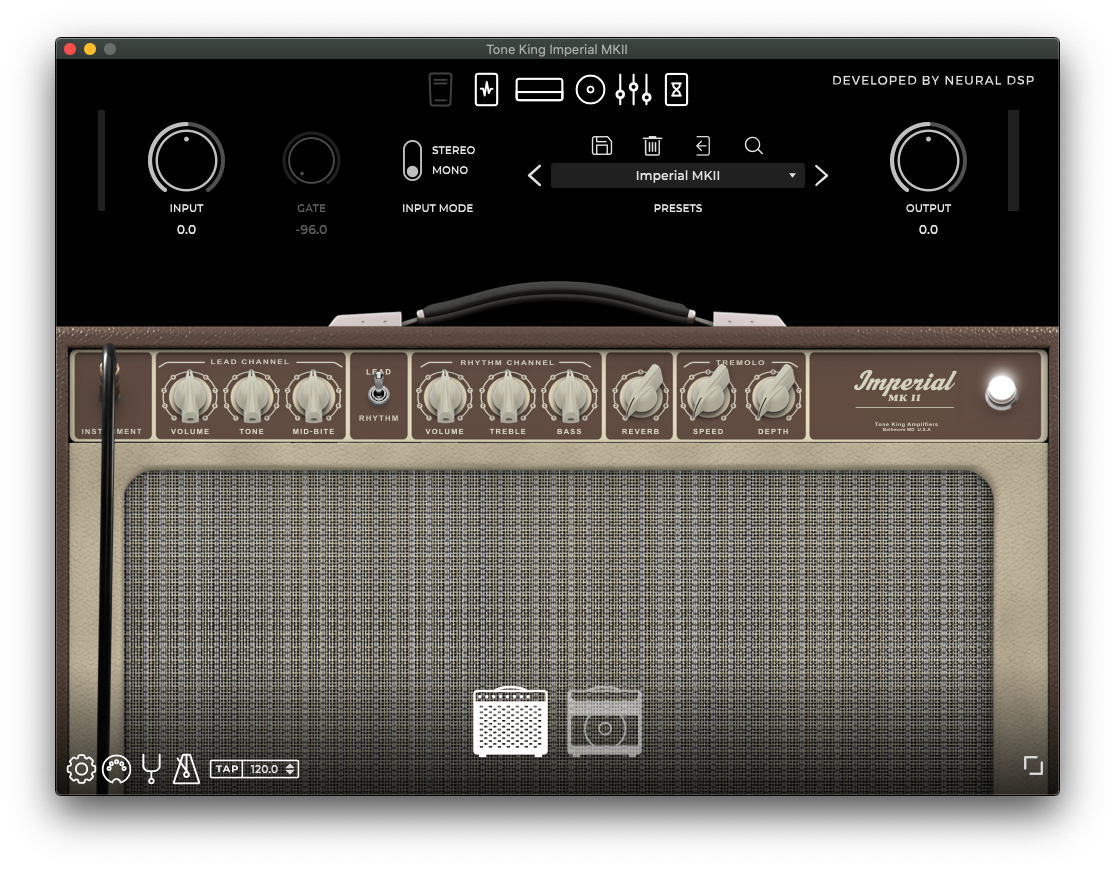 Photo of Neural DSP Tone King Imperial MKII Amp and FX Suite Software