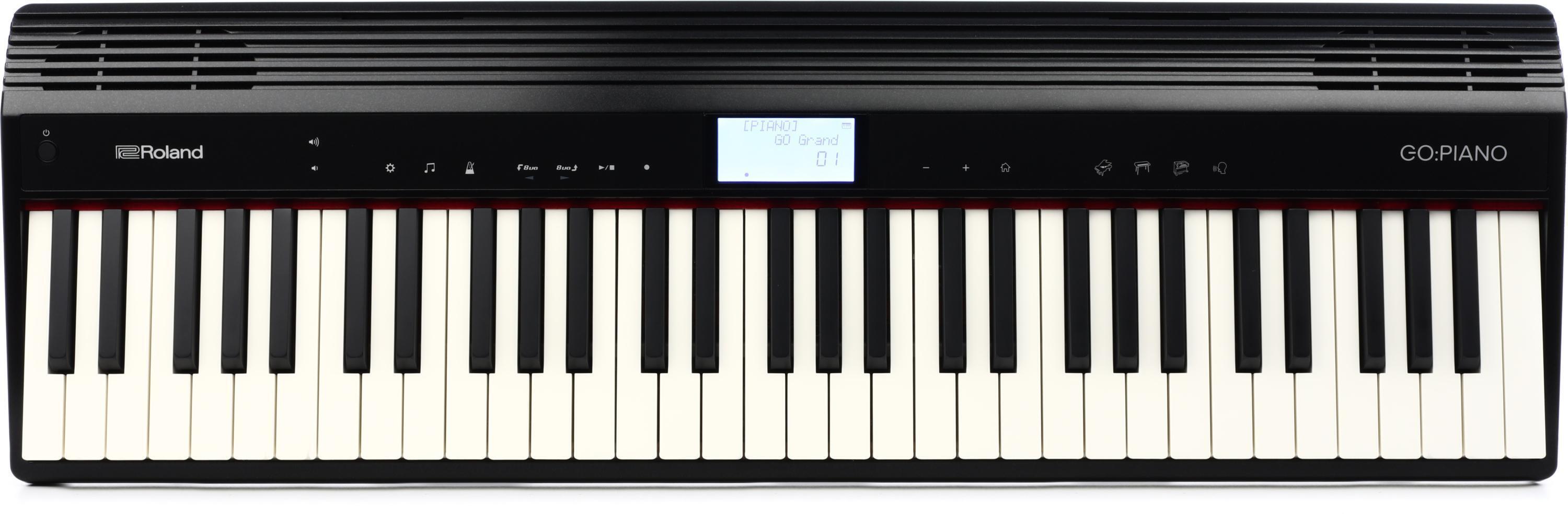 Best Buy: Roland GO:PIANO Digital Piano Full-Size Keyboard with 61