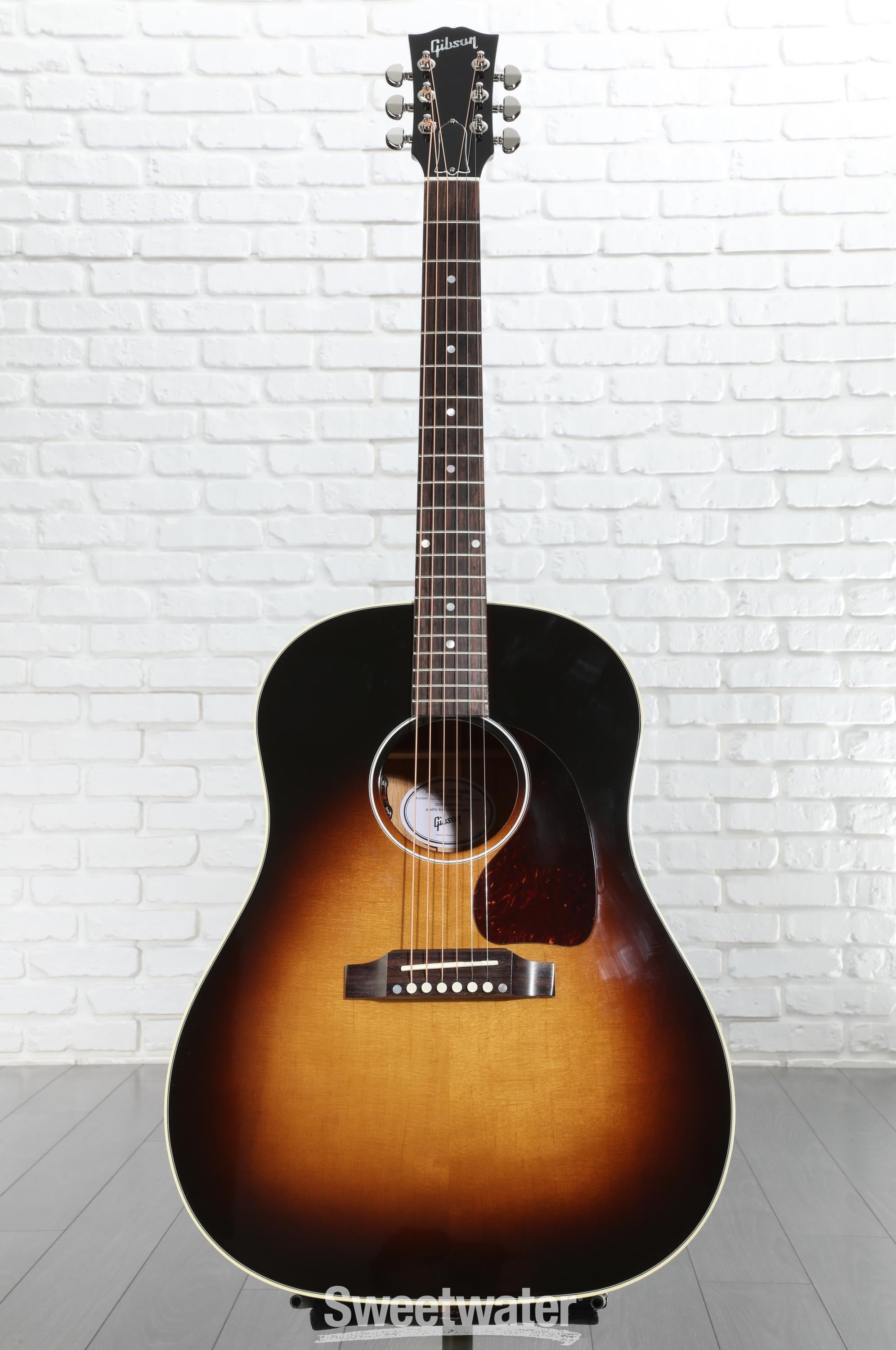 Gibson J-45 Standard サンバースト Gibson Acoustic J-45 Standard Acoustic Guitar - Vintage Sunburst