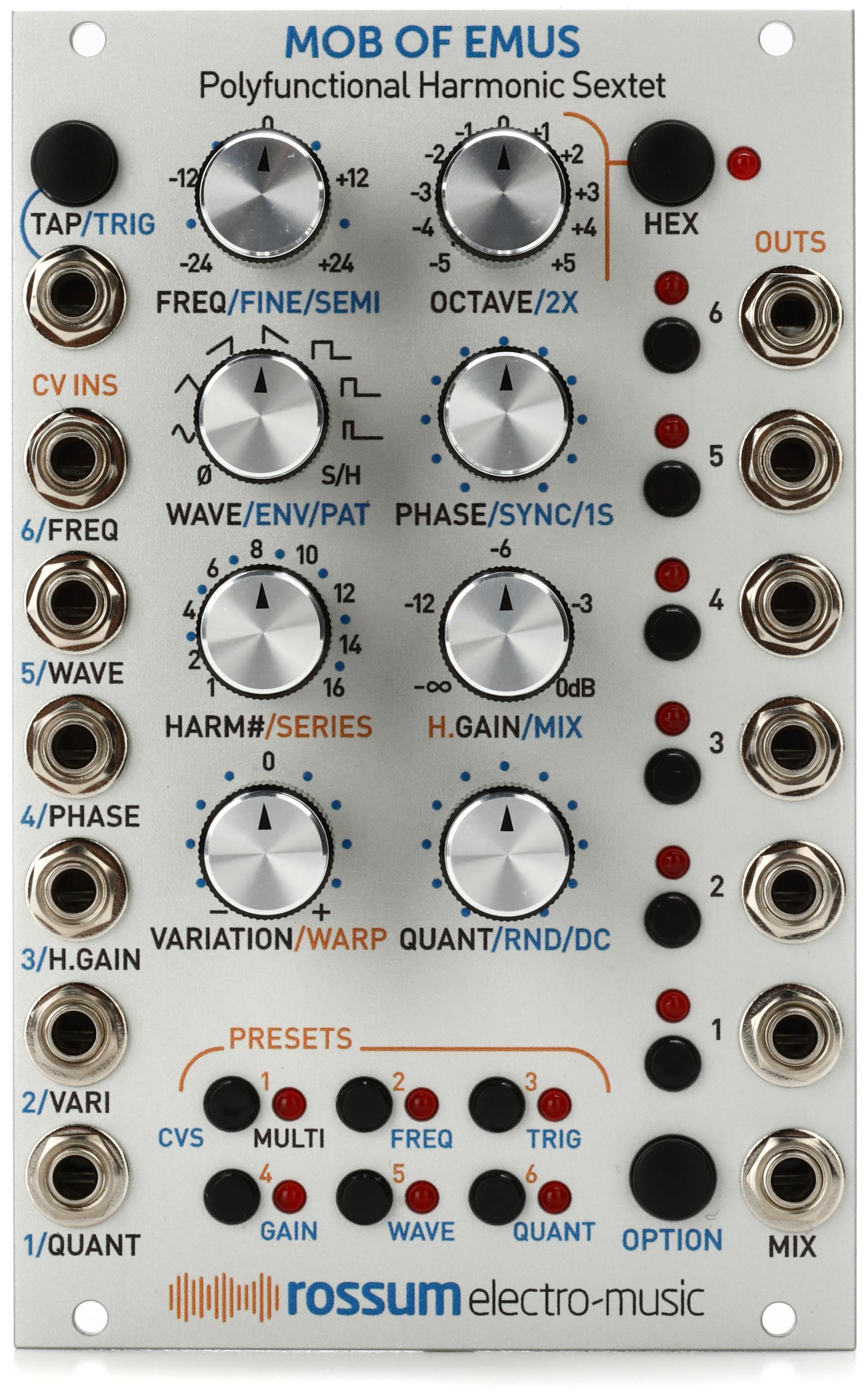 Rossum Electro-Music Mob of Emus Eurorack Polyfunctional Harmonic Sextet