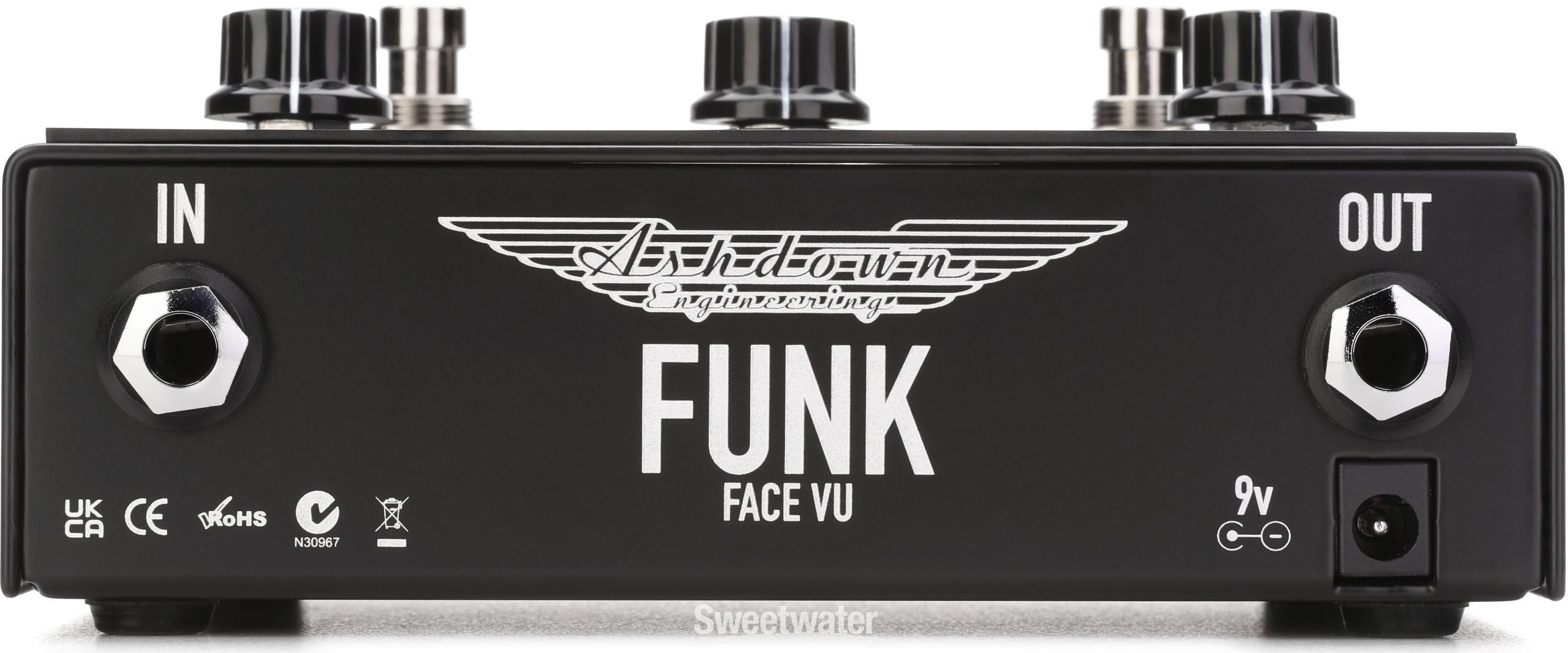 Ashdown SZ Funk Face Vu Twin Dynamic Filter Pedal | Sweetwater