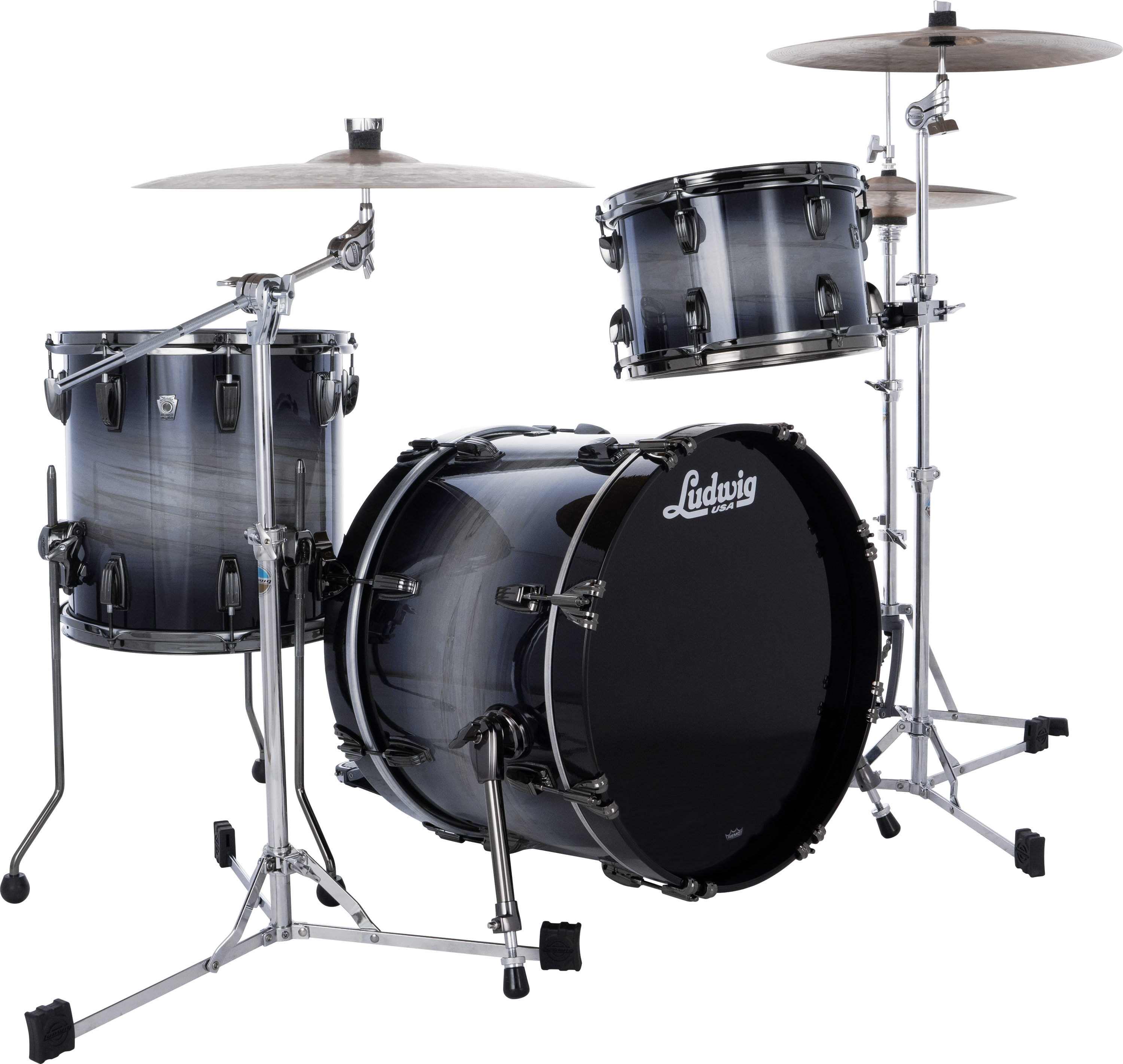 Photo of Ludwig Classic Maple Exotic 3-piece Shell Pack - Nocturne Burst