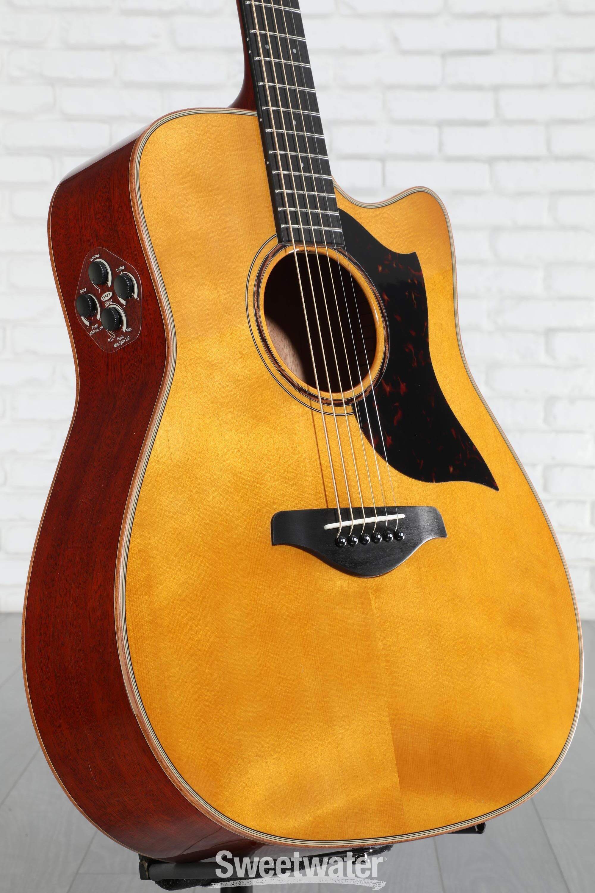Yamaha A3M ARE Acoustic-electric Guitar - Vintage Natural | Sweetwater