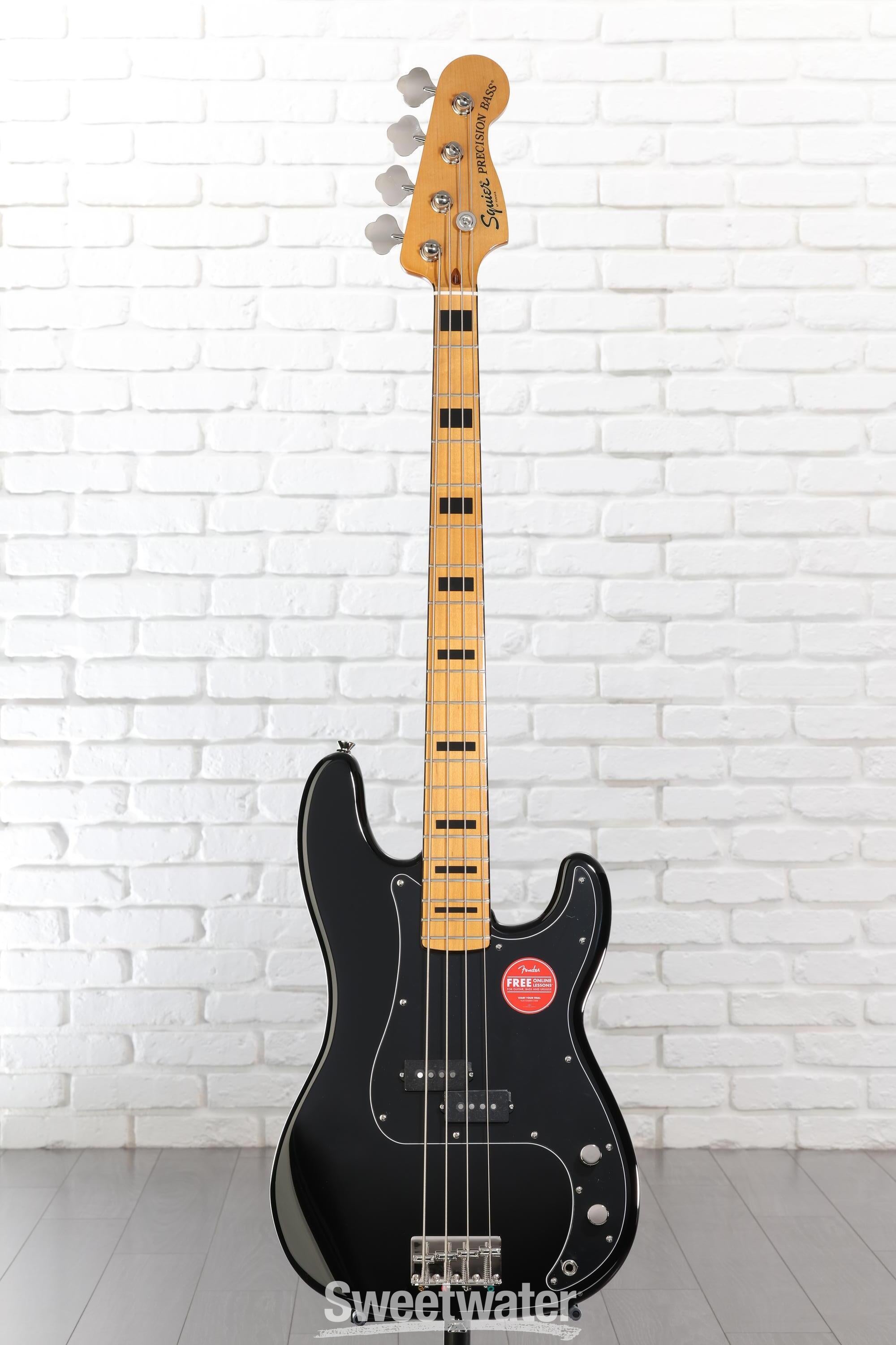 Squier Classic Vibe '70s Precision Bass - Black | Sweetwater