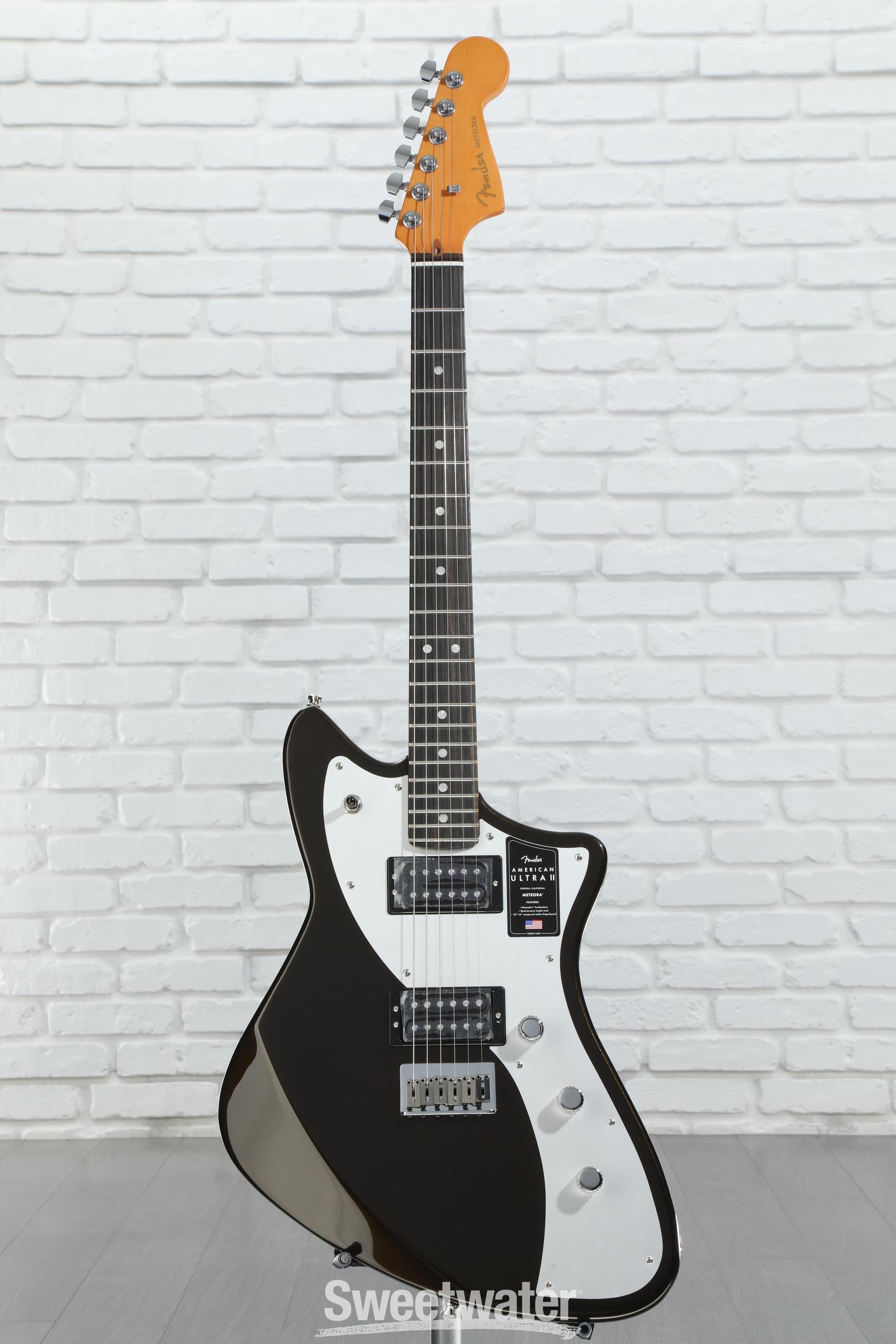 Fender American Ultra II Meteora Electric Guitar - Texas Tea