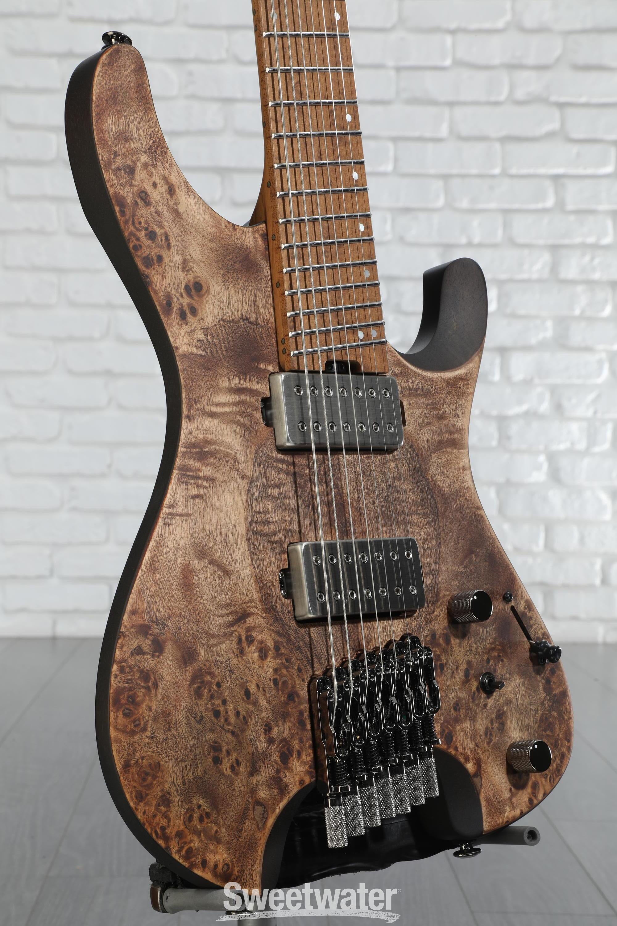 最安価格 Ibanez QX527PB 7-string Electric Guitar - Antique Brown ギター