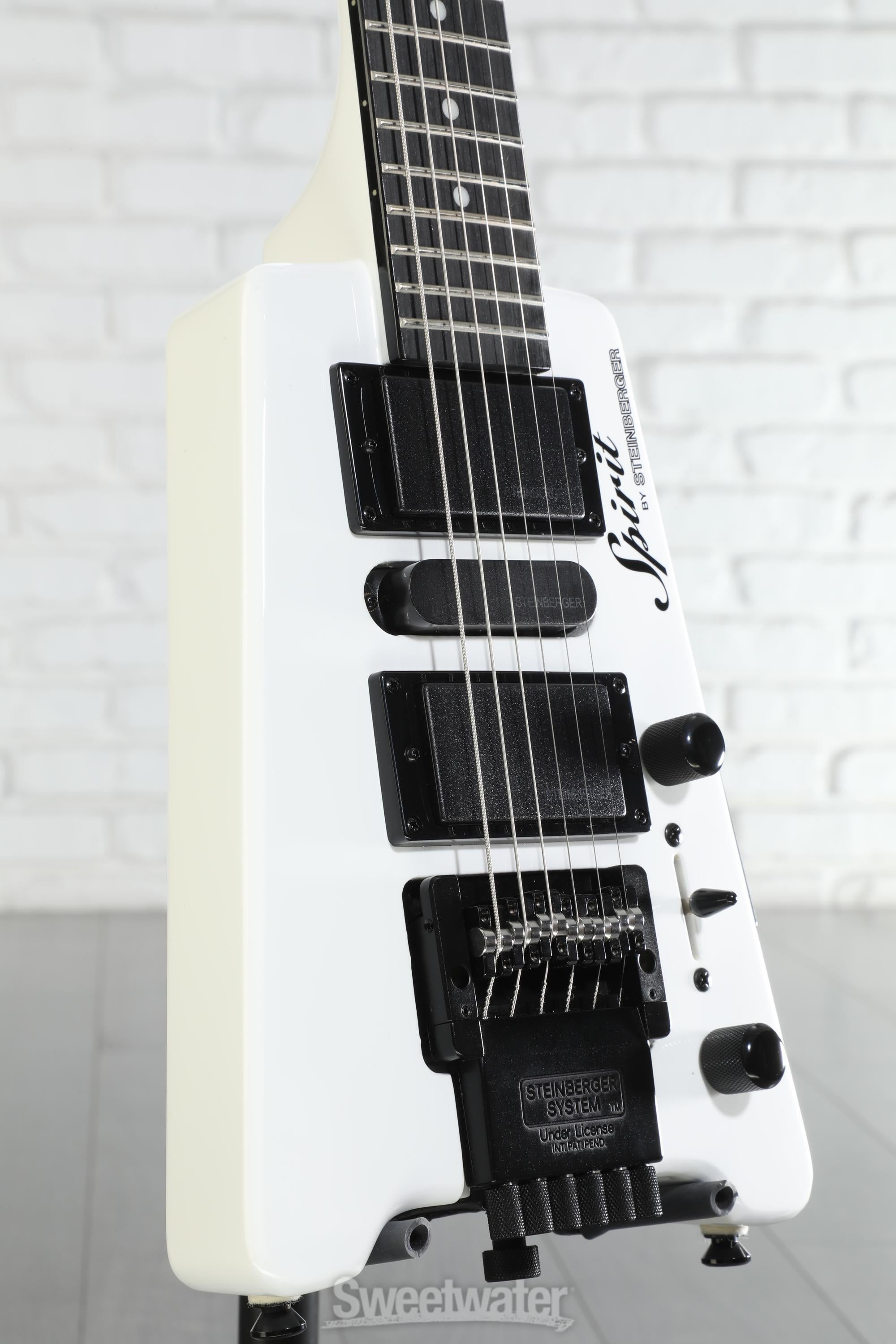 Steinberger Spirit GT-PRO Deluxe Electric Guitar - White | Sweetwater