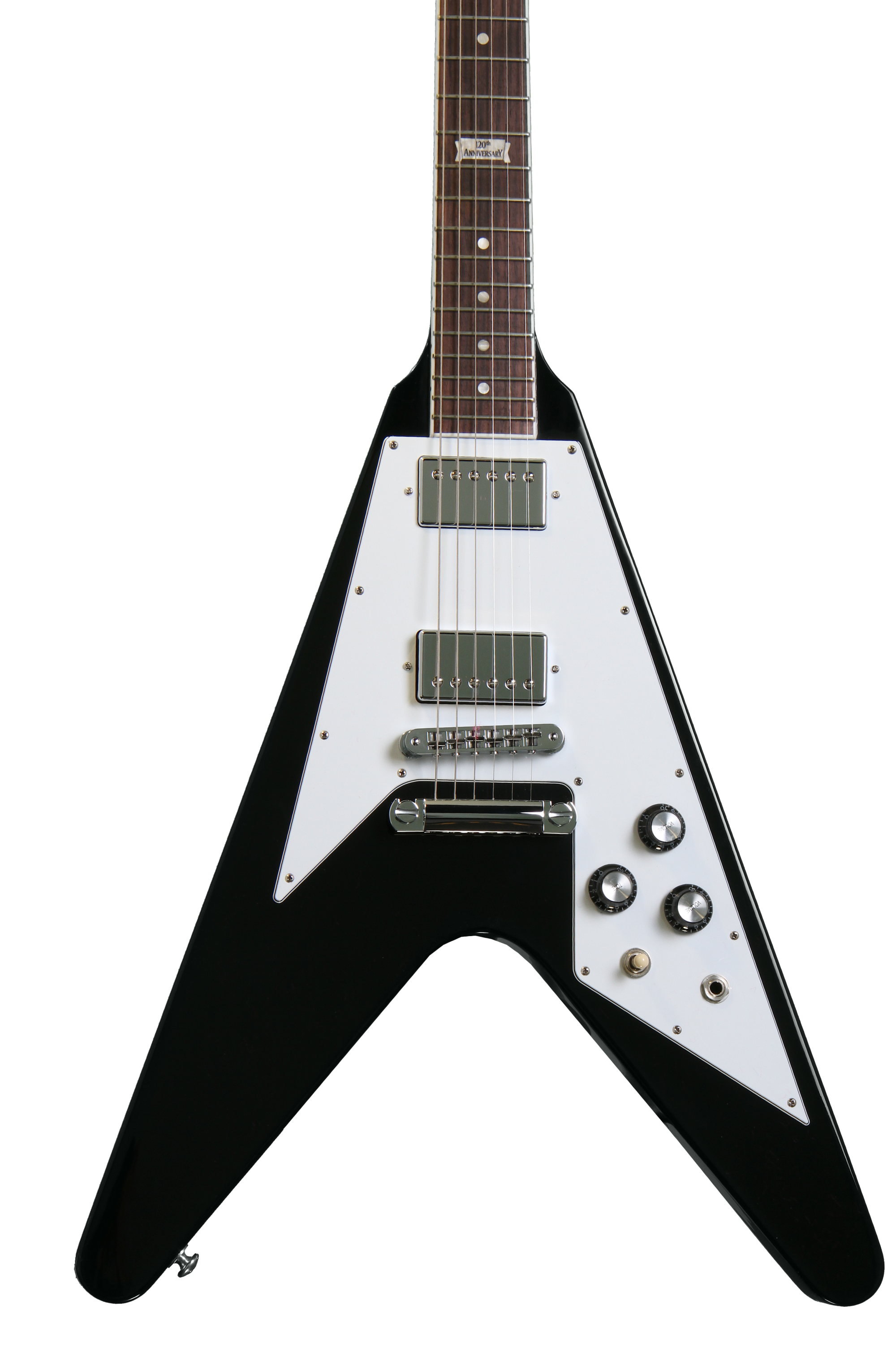 Gibson USA FlyingV エレキギター ブラック Gibson Flying V 120 - Ebony | Sweetwater
