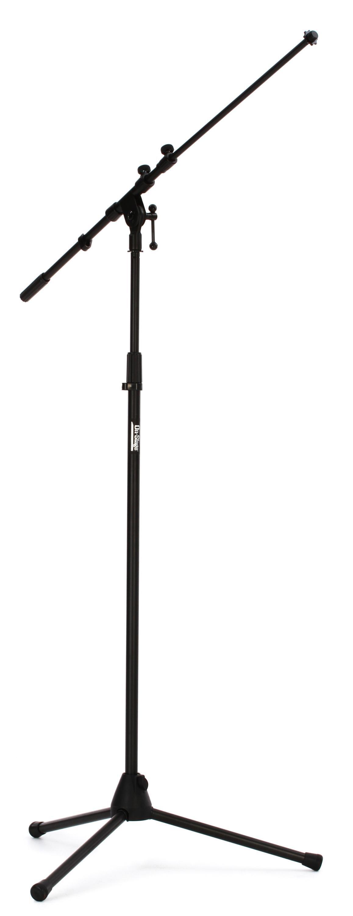 Bundled Item: On-Stage MS7701TB Telescoping Euro Boom Mic Stand