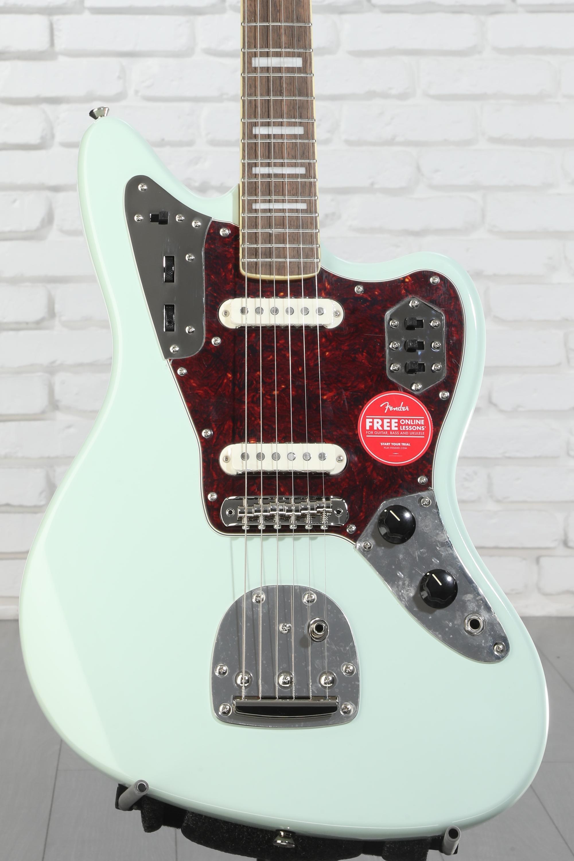 Squier Classic Vibe '70s Jaguar - Surf Green Reviews | Sweetwater