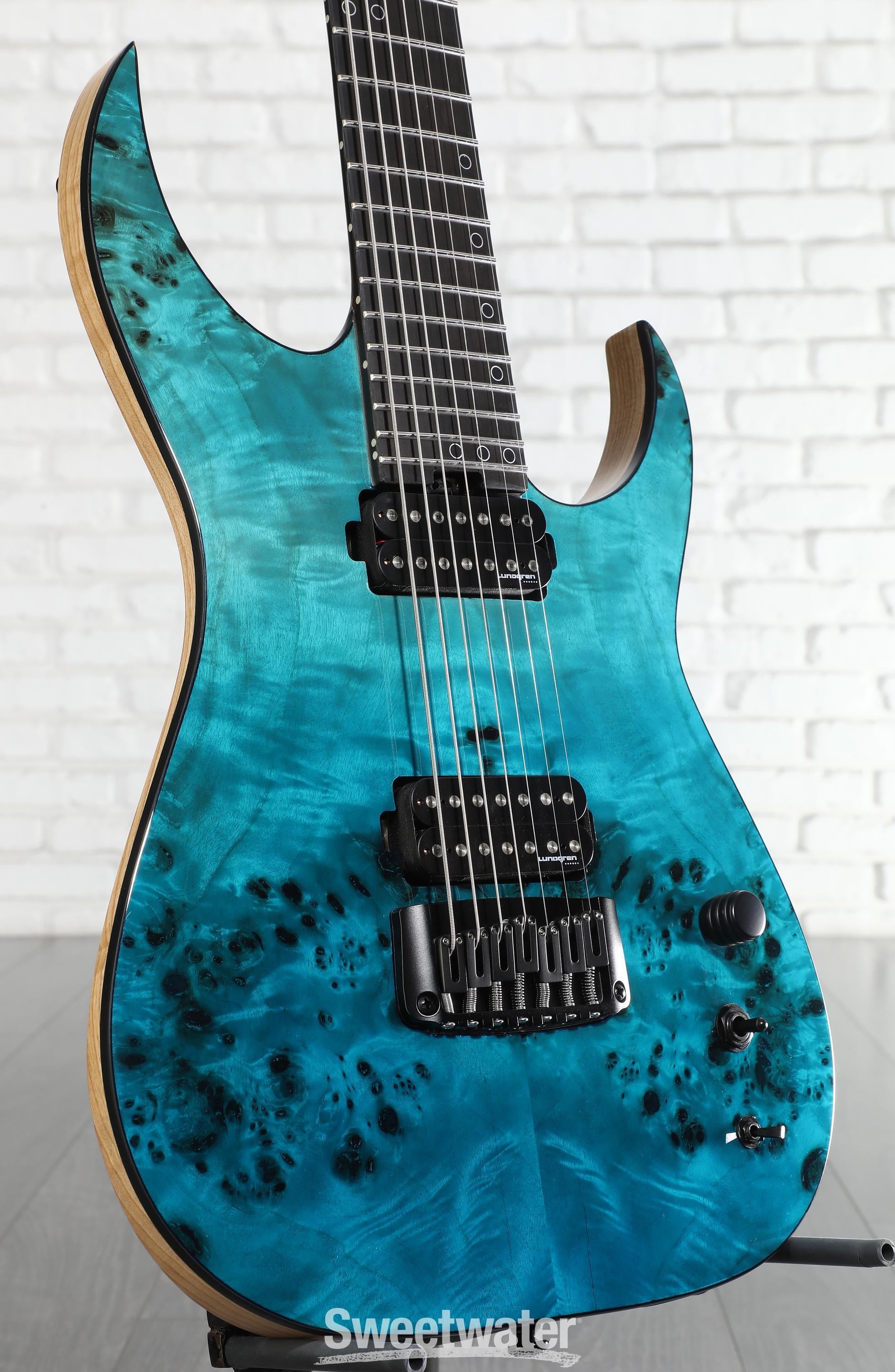 Photo of Schecter Keith Merrow KM-7 Artist Solidbody 7-string Electric Guitar - Lagoon Fade