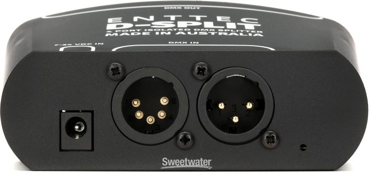ENTTEC D-SPLIT 512-Ch DMX 5-pin Splitter/Isolator