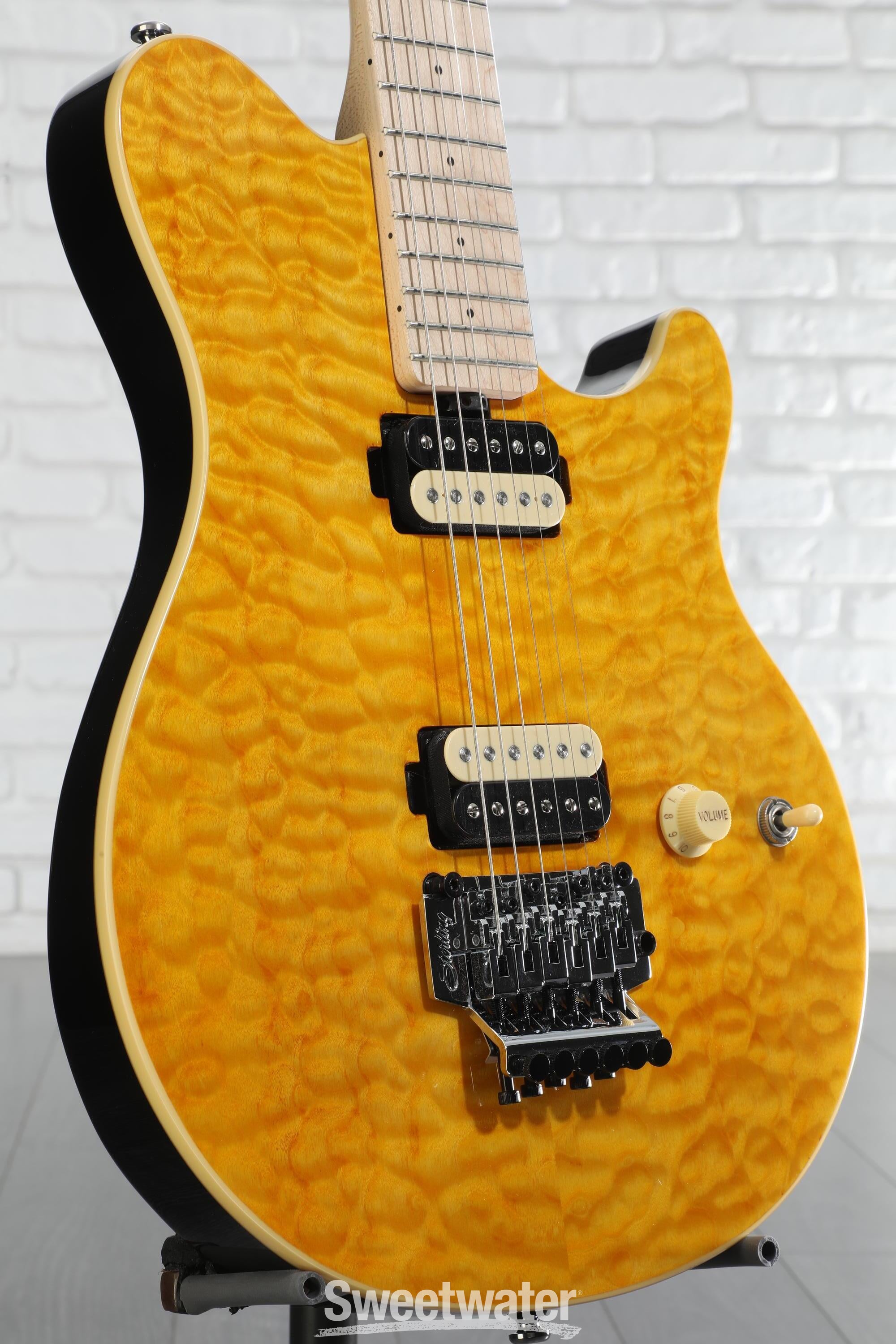 Sterling By Music Man Axis Quilted Maple Electric Guitar