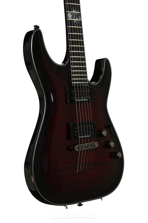 Schecter Blackjack SLS C-1 - Crimson Red Burst, Passive | Sweetwater