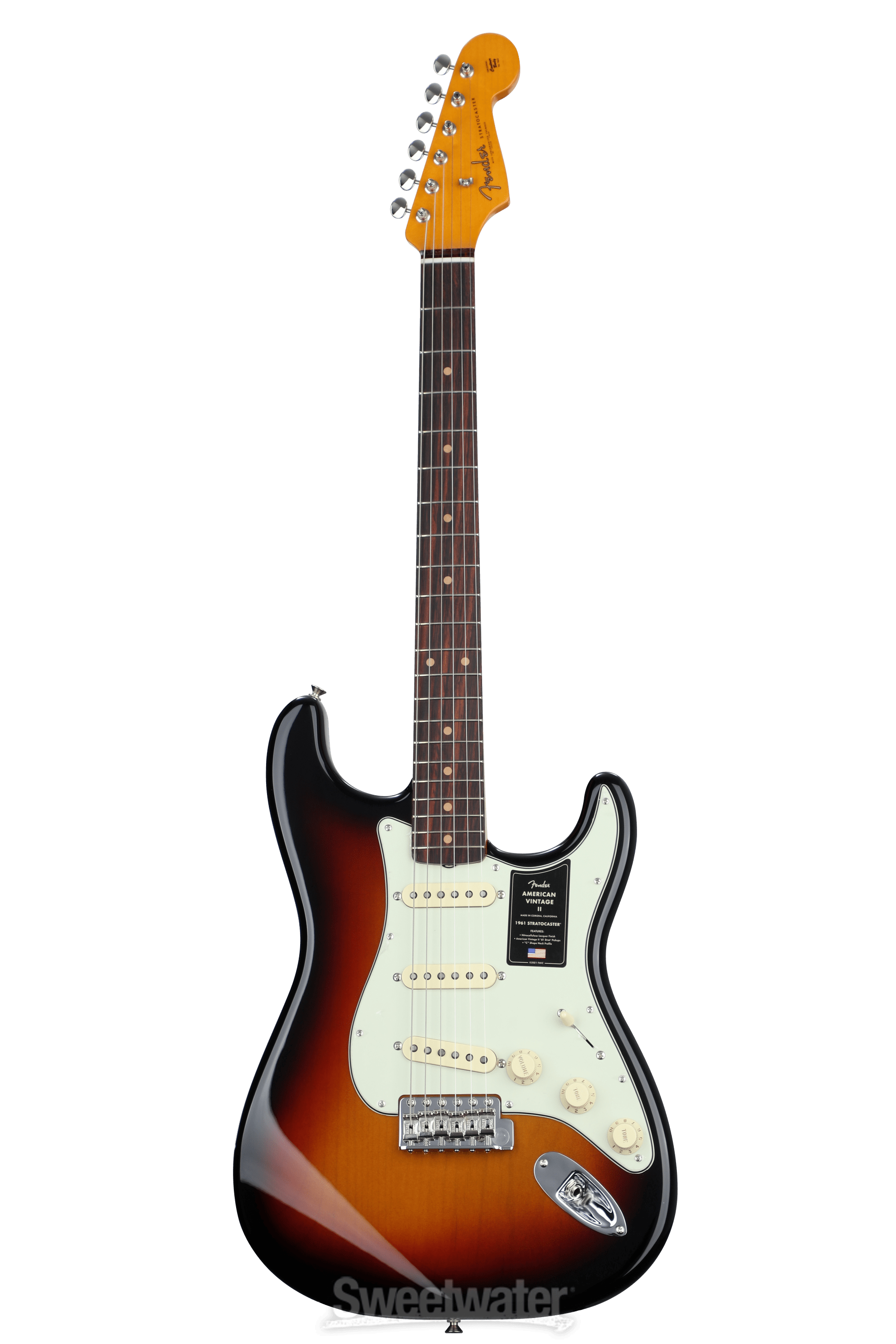 Fender American Vintage II 1961 Stratocaster Electric Guitar - 3