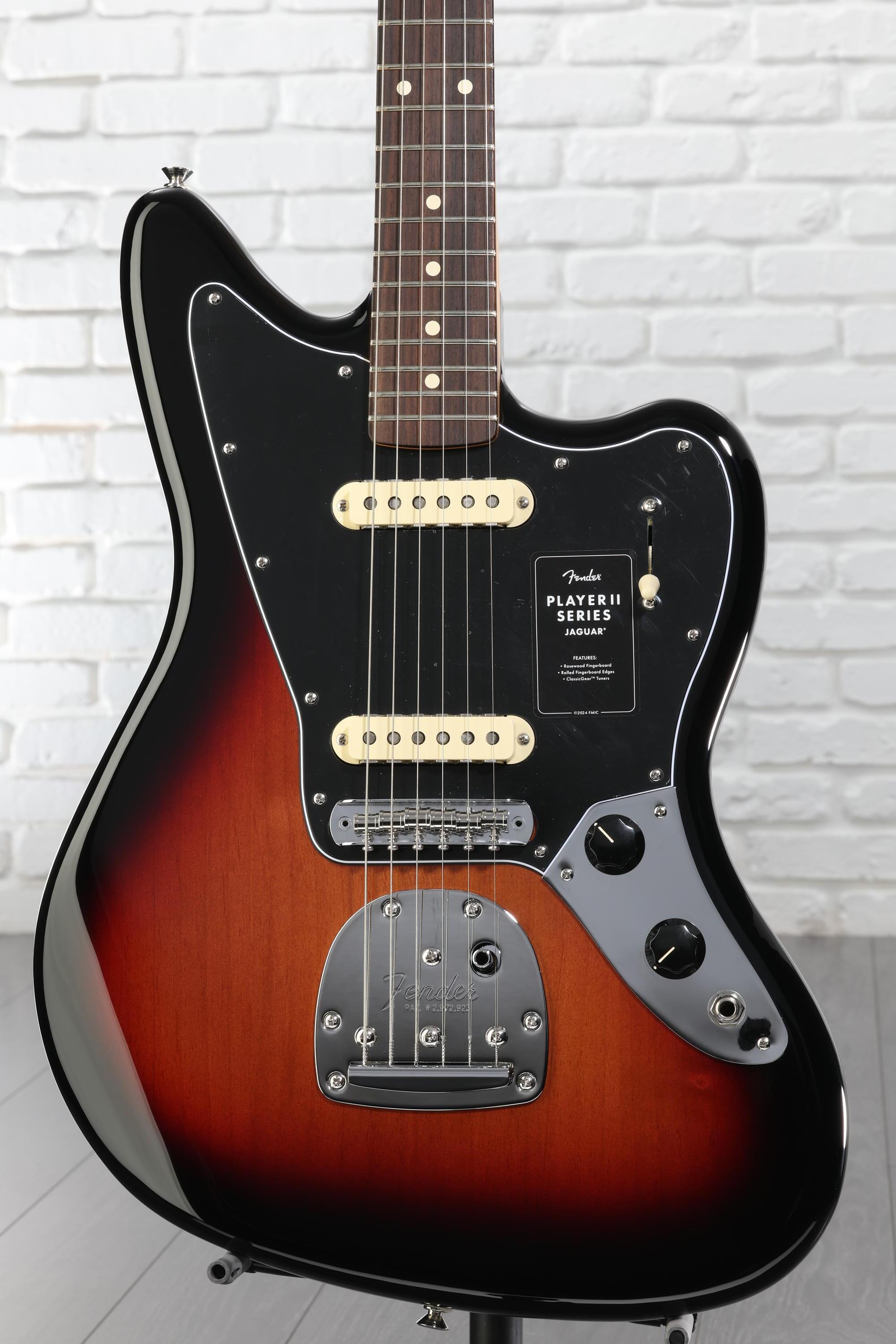 Fender Player II Jaguar Electric Guitar - 3-color Sunburst