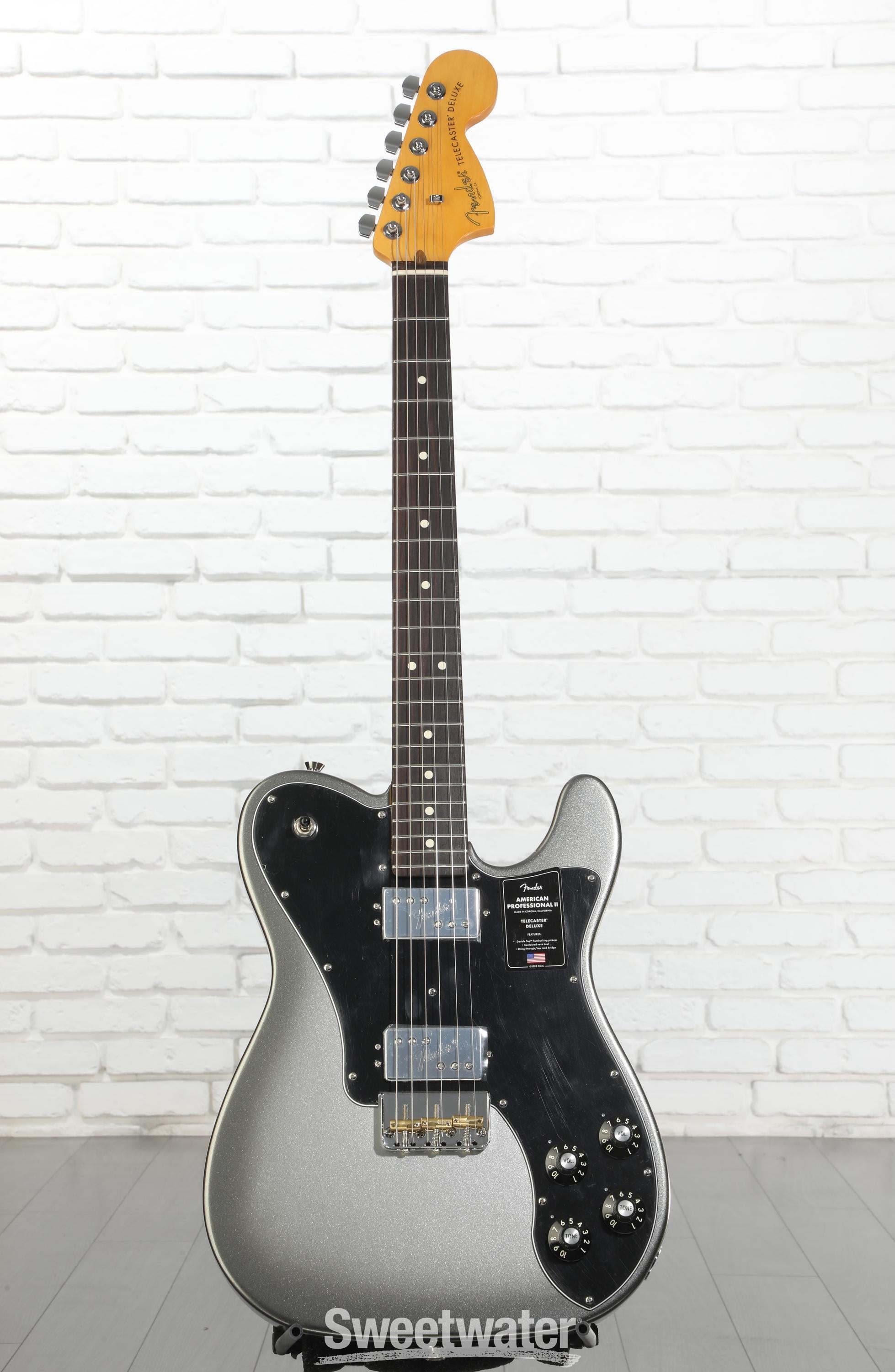 Fender American Professional II Telecaster Deluxe - Mercury with