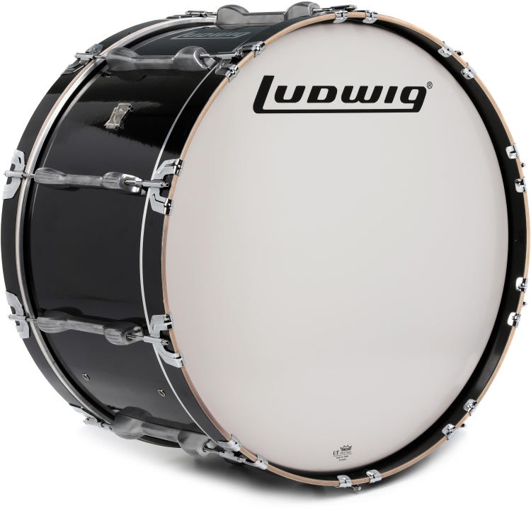 Ludwig LUMB20PB Ultimate Marching Bass Drum 14 X 26 Inch