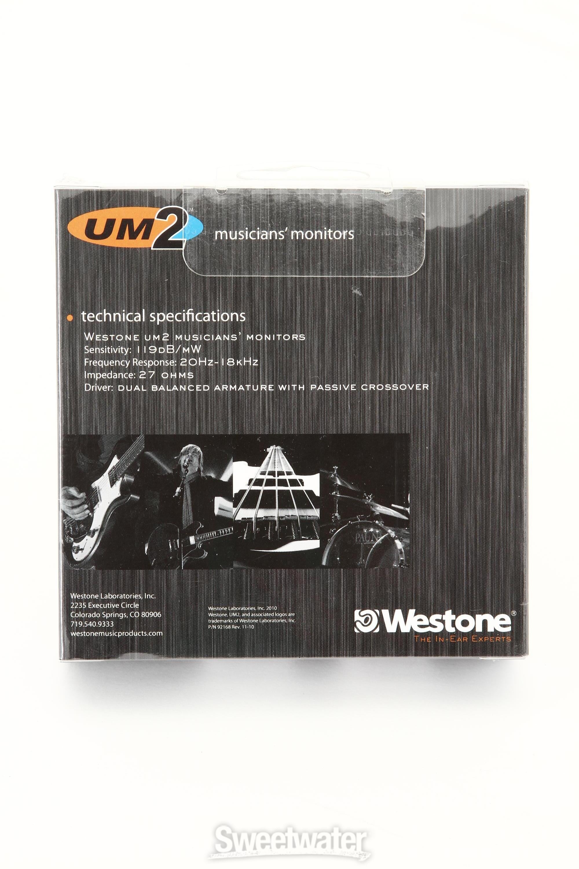 Westone Audio UM2 | Sweetwater