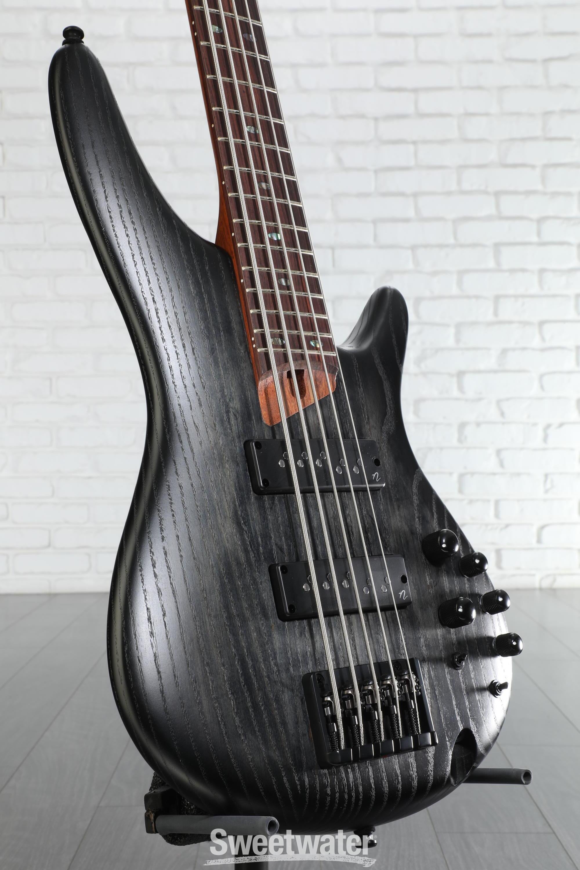 Ibanez Standard SR605E Bass Guitar - Black Stained Burst | Sweetwater