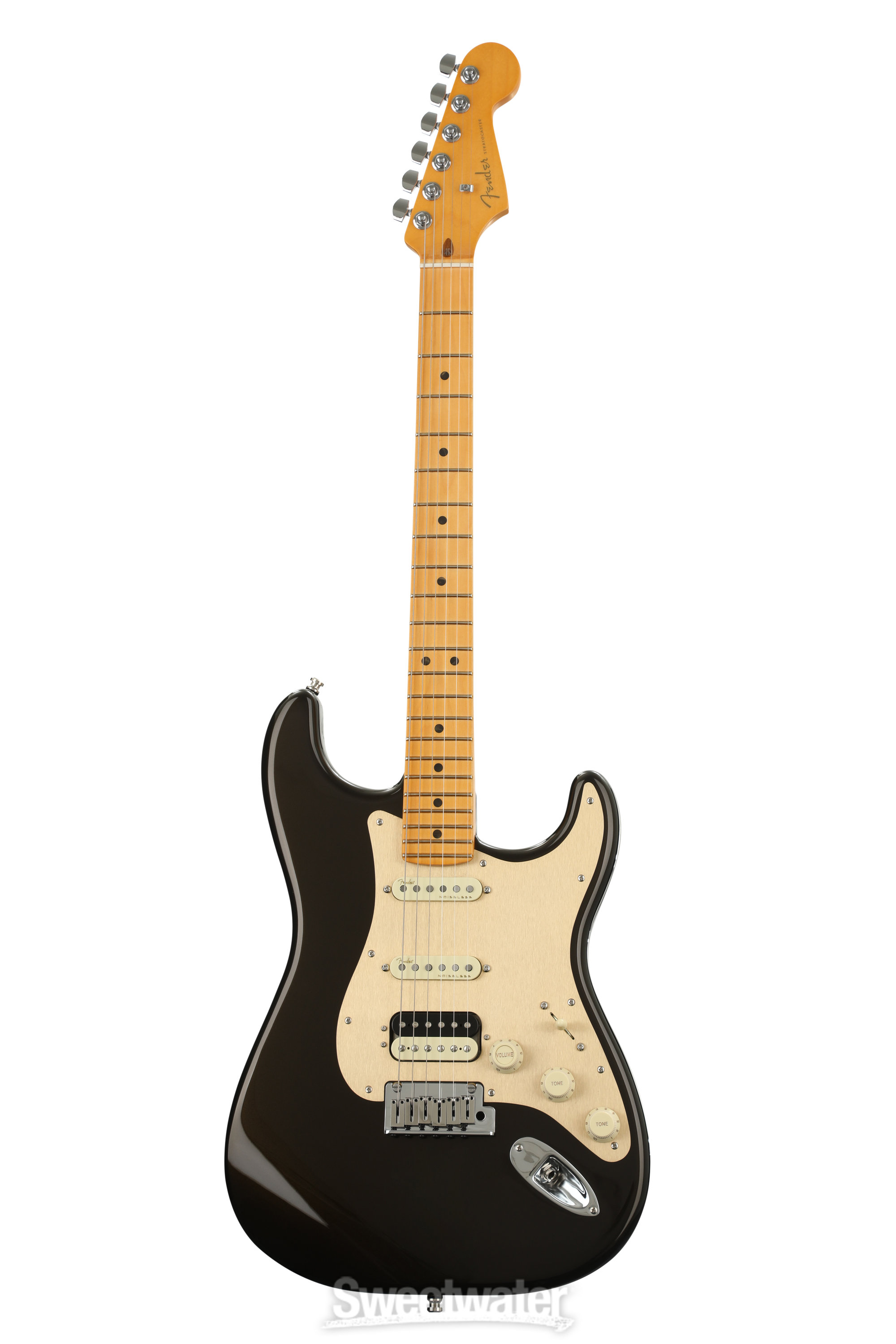 Fender American Ultra Stratocaster HSS - Texas Tea with Maple Fingerboard