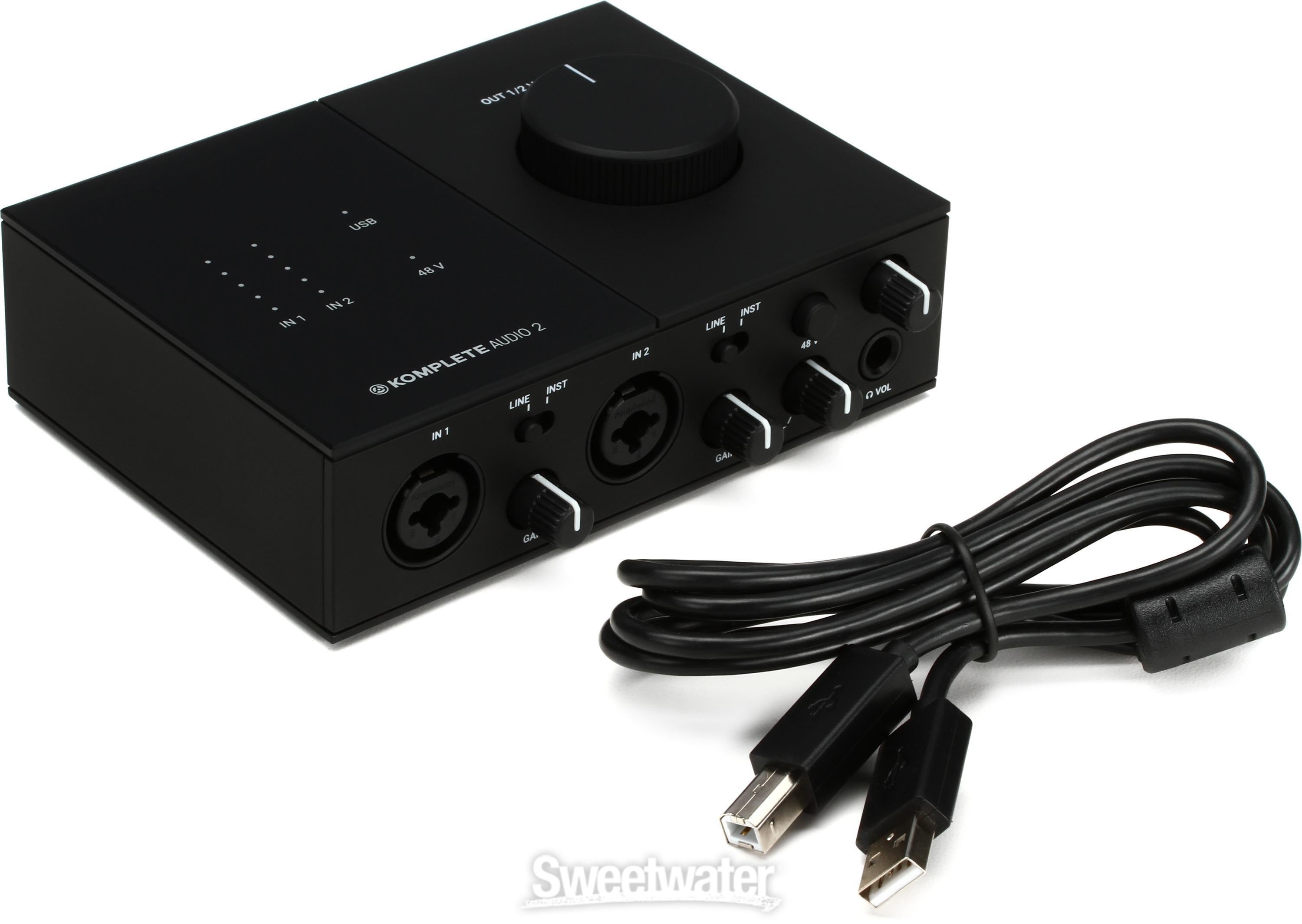 Komplete Audio 2 USB Audio Interface - Sweetwater
