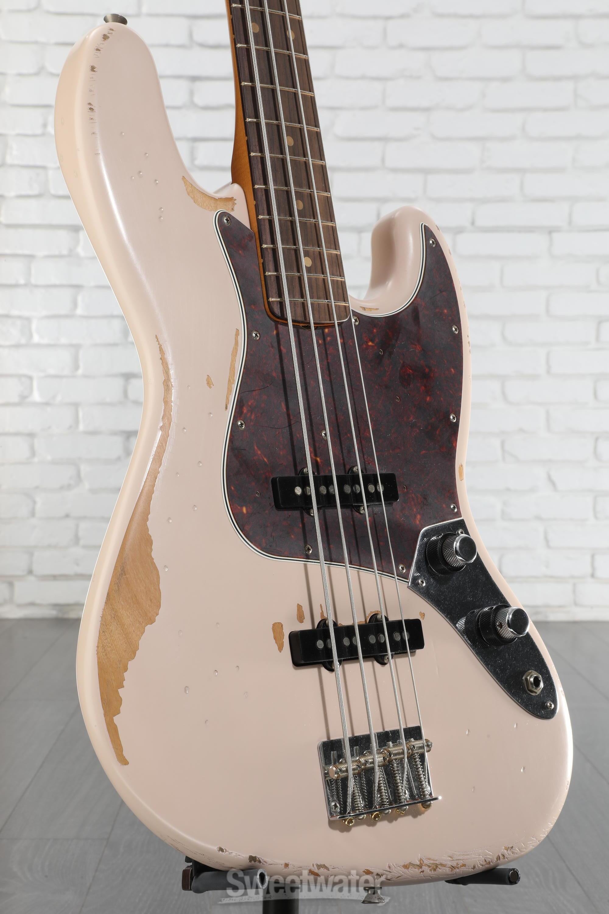 FENDER フェンダー Flea JazzBass Road Worn Fender Flea Road Worn Jazz Bass - Shell Pink