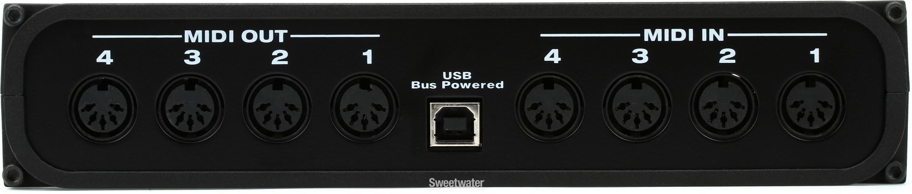 MOTU micro lite 5x5 USB MIDI Interface Reviews | Sweetwater