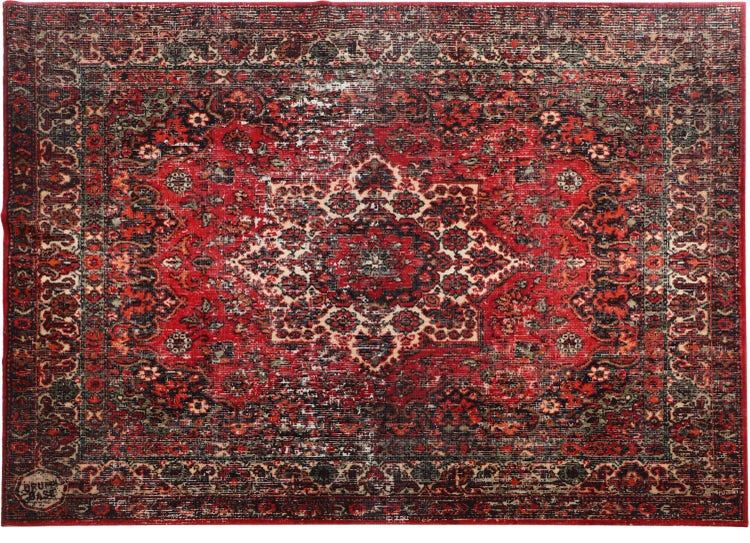 Industrial Red 5x7 Rug, 163-11999-57