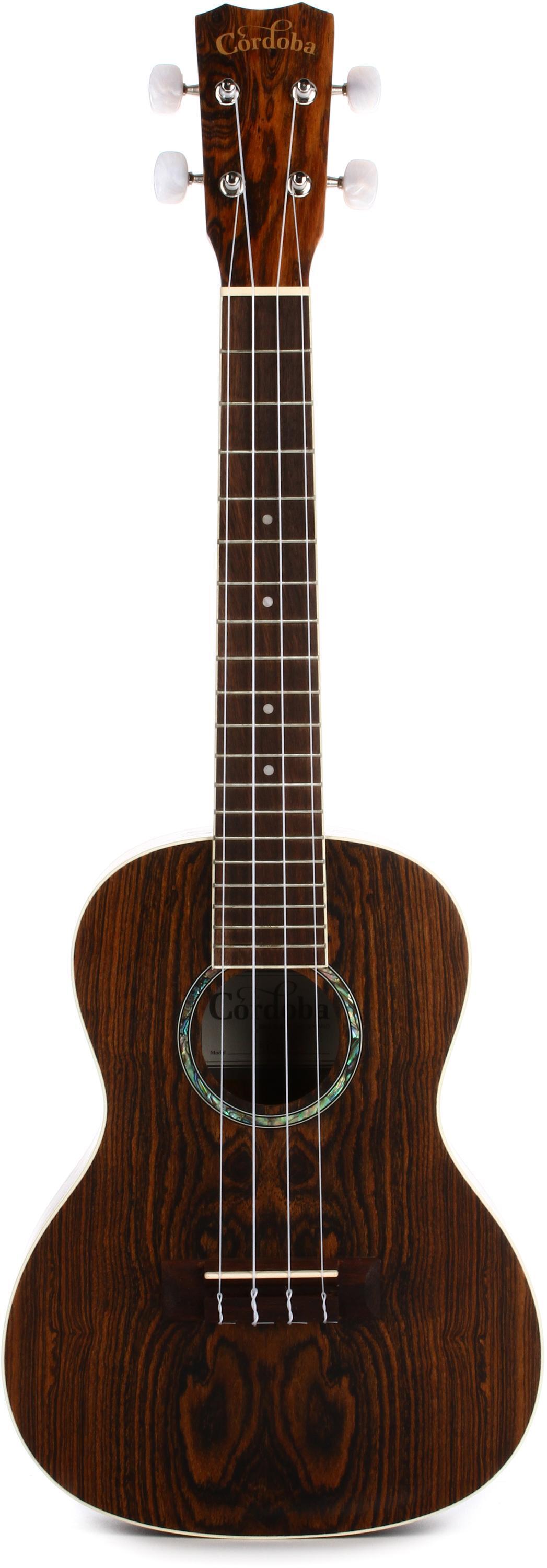 Cordoba 15CB Concert Ukulele - Bocote | Sweetwater