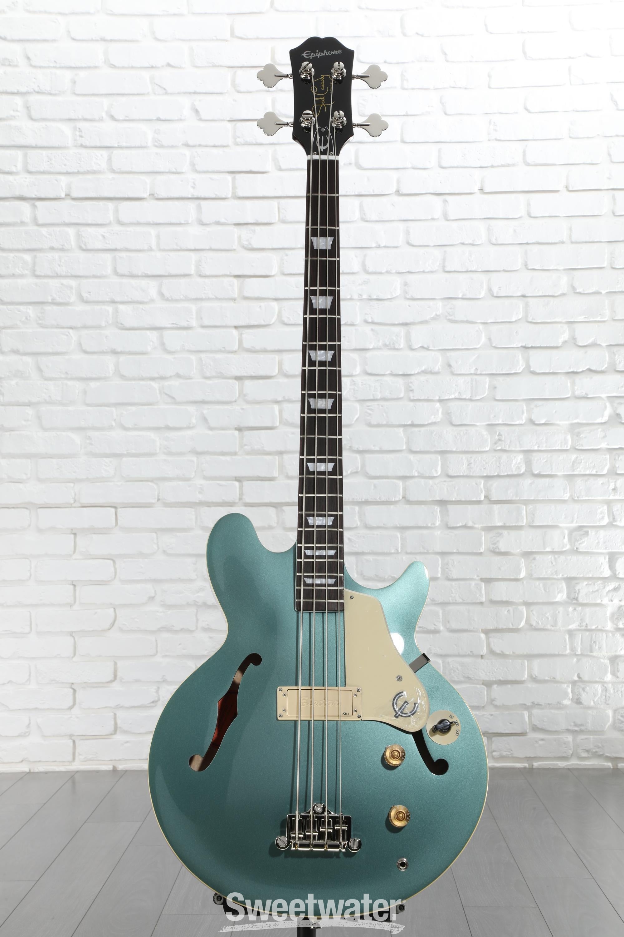 Epiphone Jack Casady Signature Bass - Faded Pelham Blue | Sweetwater
