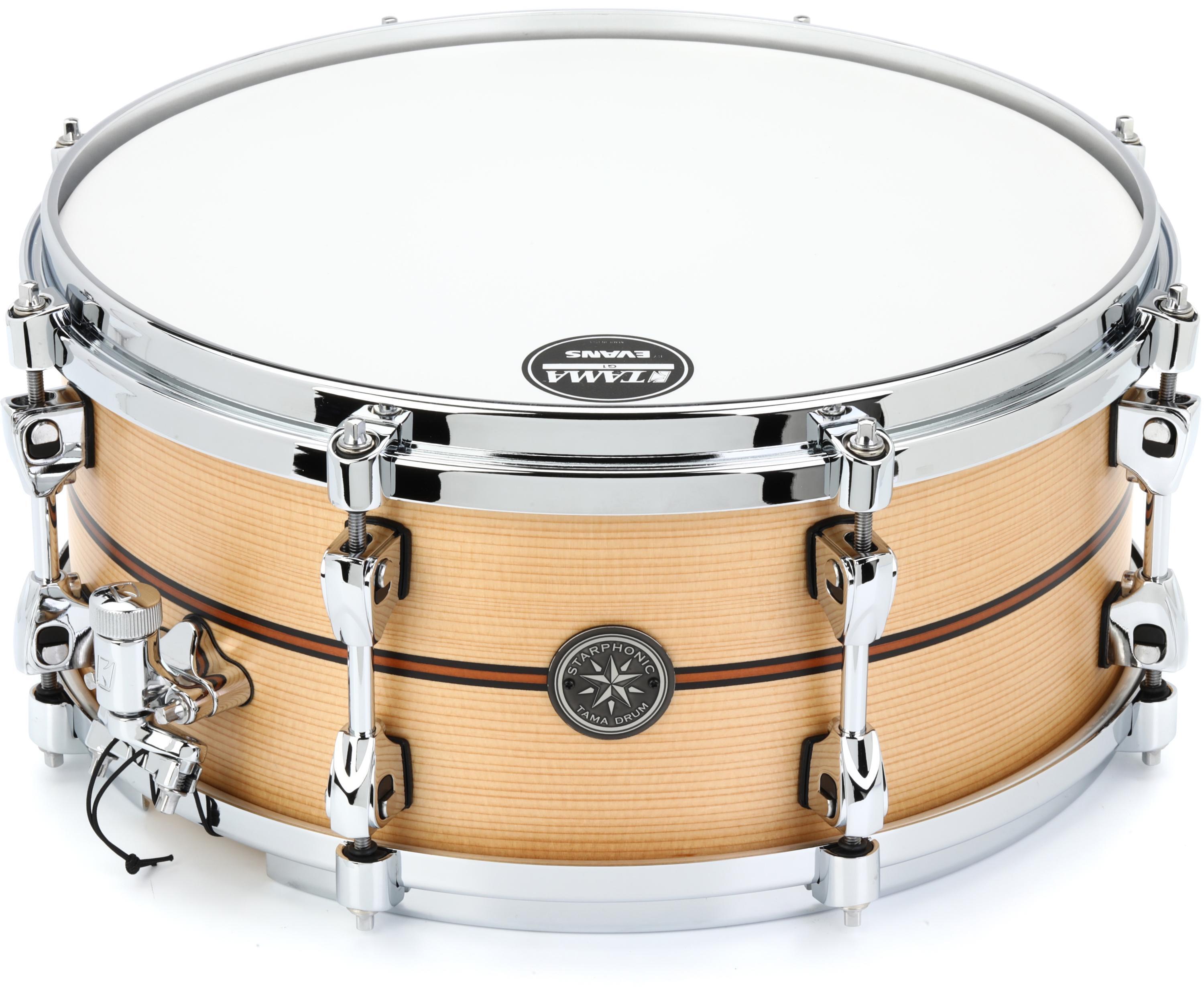tama☆彡 Tama Starphonic Spruce Snare Drum - 6 inches x 14 inches