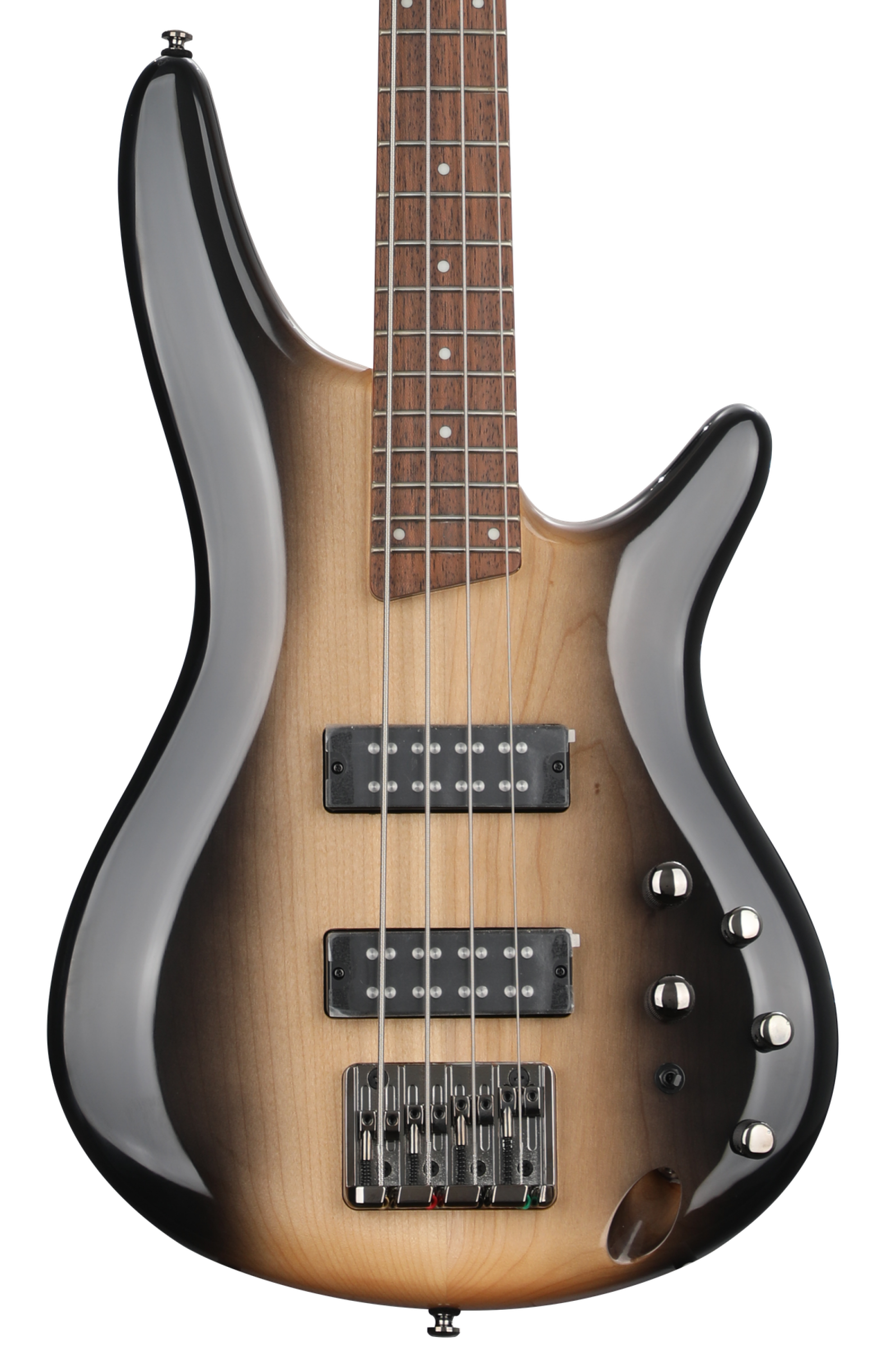 Ibanez Standard SR370E Bass Guitar - Surreal Black Dual Fade