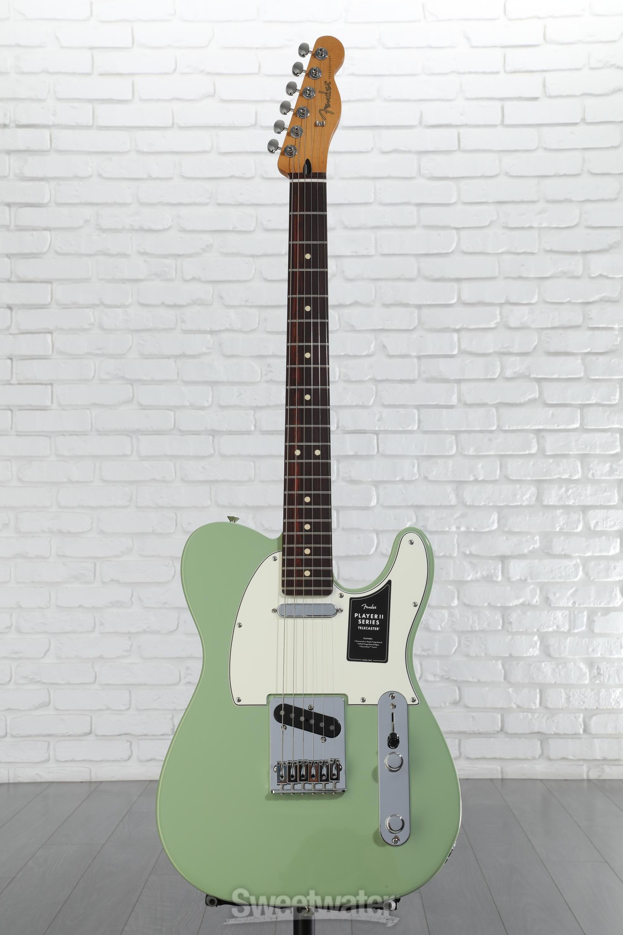 ギター Fender Player II Telecaster Birch Green Fender Player II Telecaster Electric Guitar - Birch Green