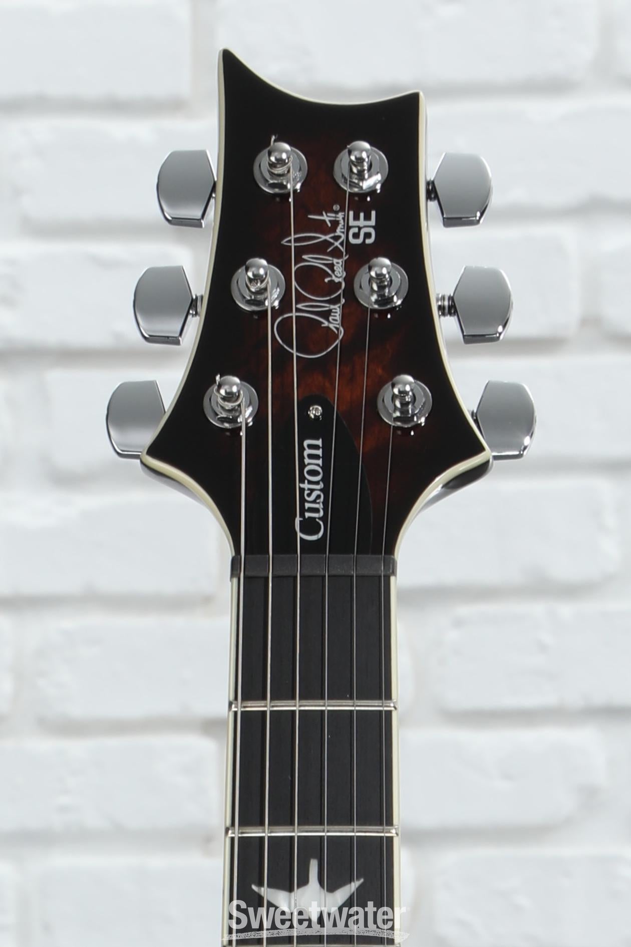 PRS SEカスタム24 PRS SE Custom 24 Quilted Carved Top With Ebony Fingerboard