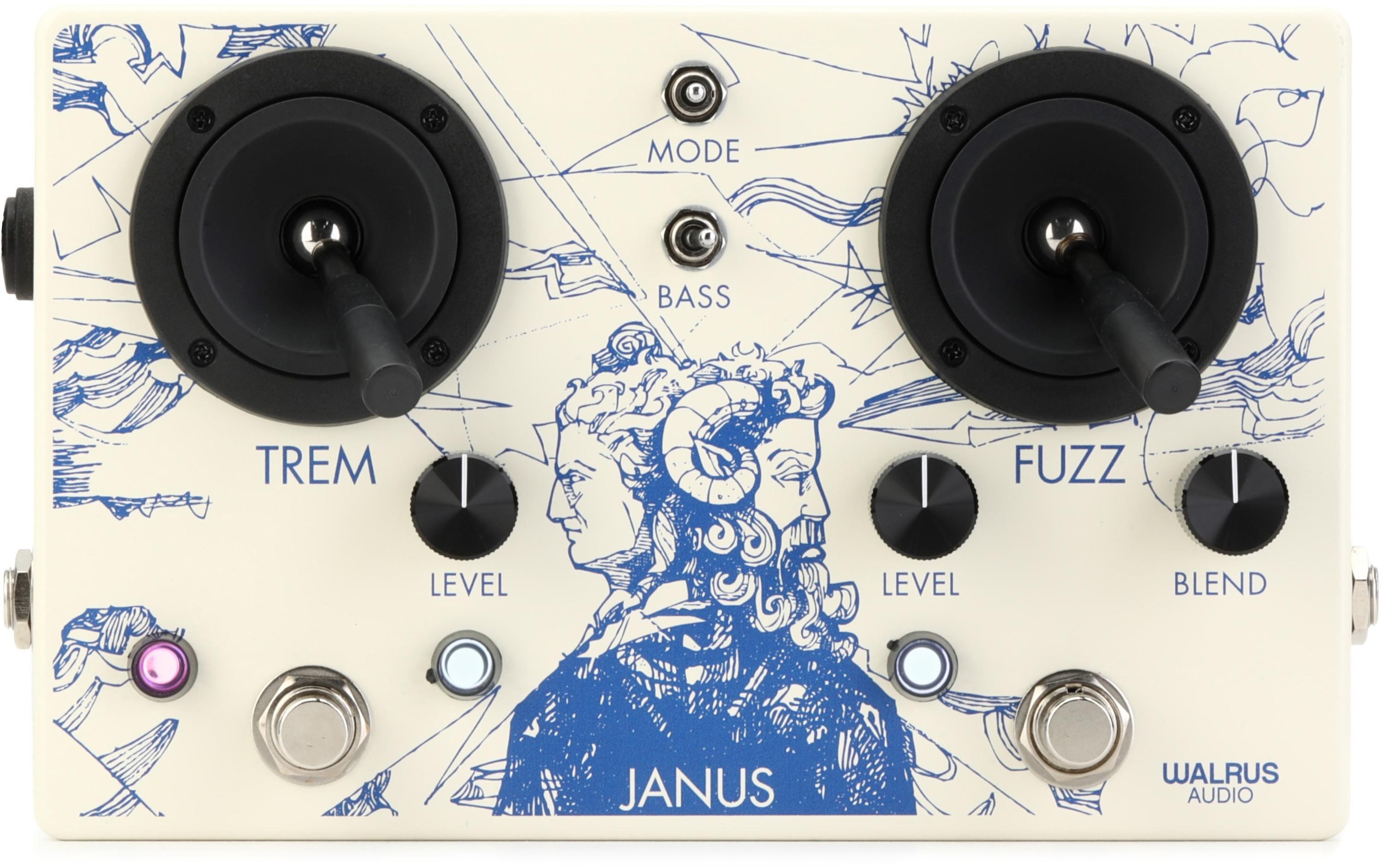 Walrus Audio Janus Fuzz/Tremolo Pedal | Sweetwater