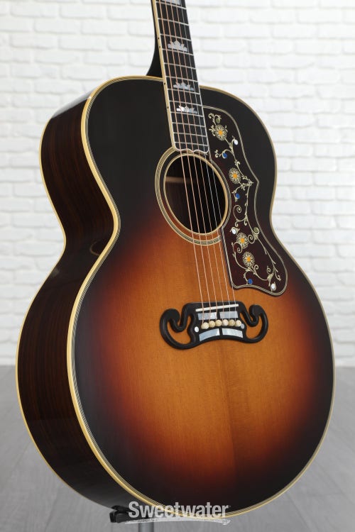 Gibson Acoustic Pre-War SJ-200 Rosewood Acoustic Guitar - Vintage Sunburst VOS