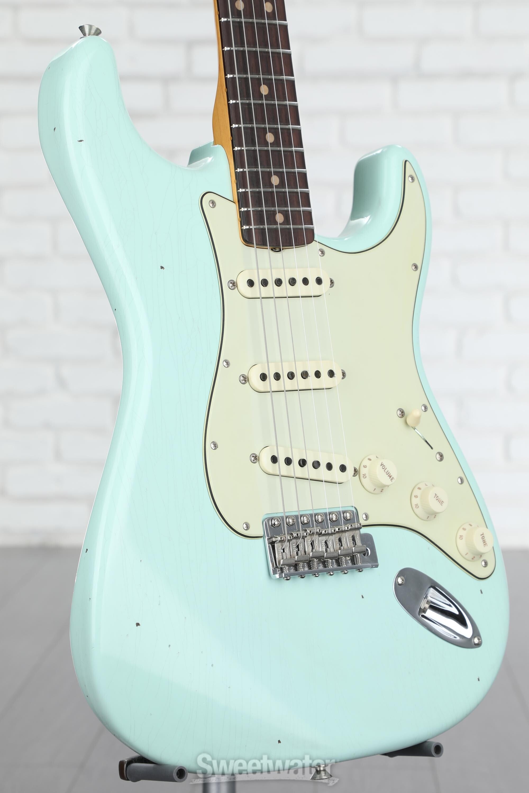 格安SALEスタート！ ☆SurfGreen Relic Multilayer Stratocaster