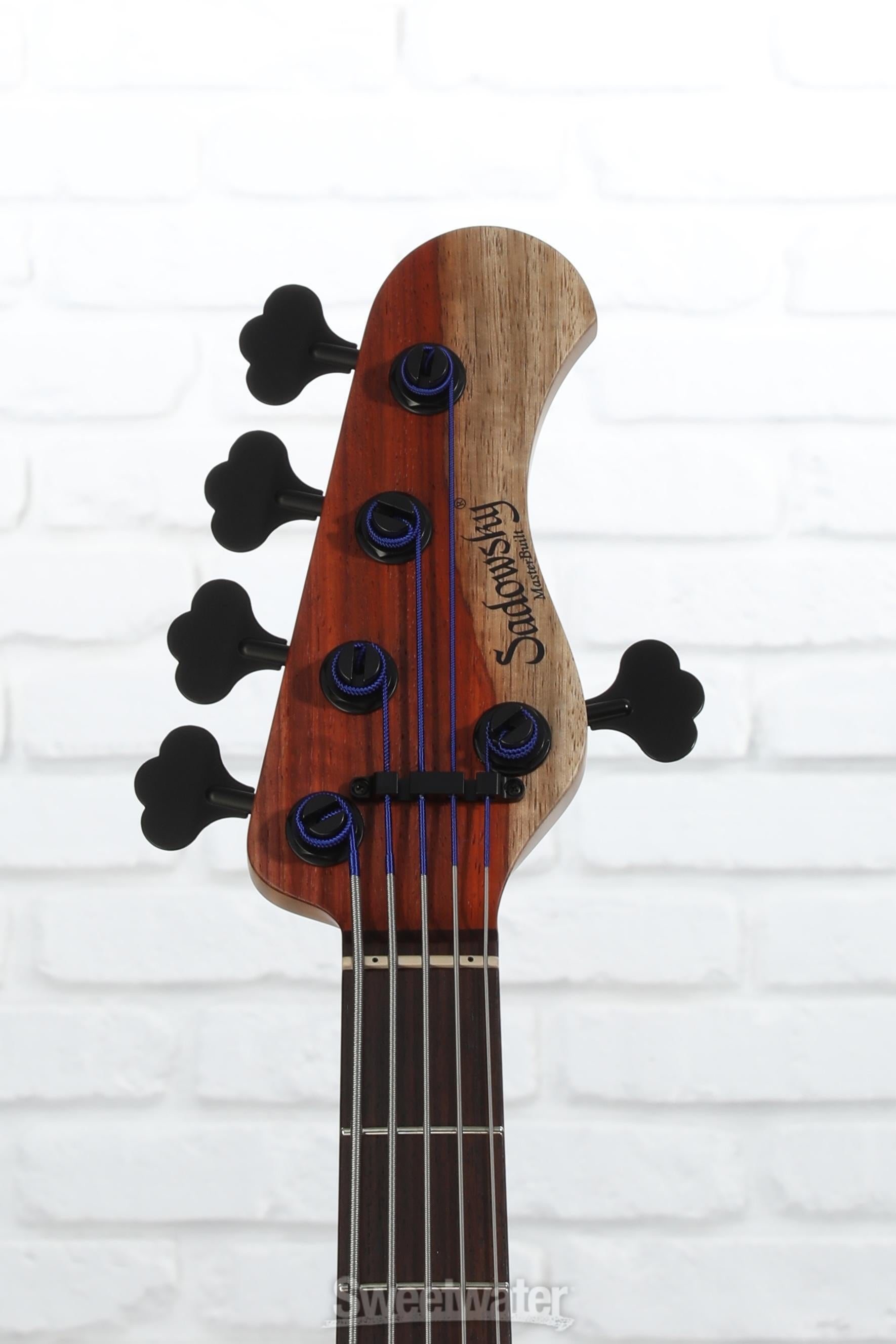 Sadowsky MasterBuilt 21-Fret '24 LE 5-string Electric Bass - Natural