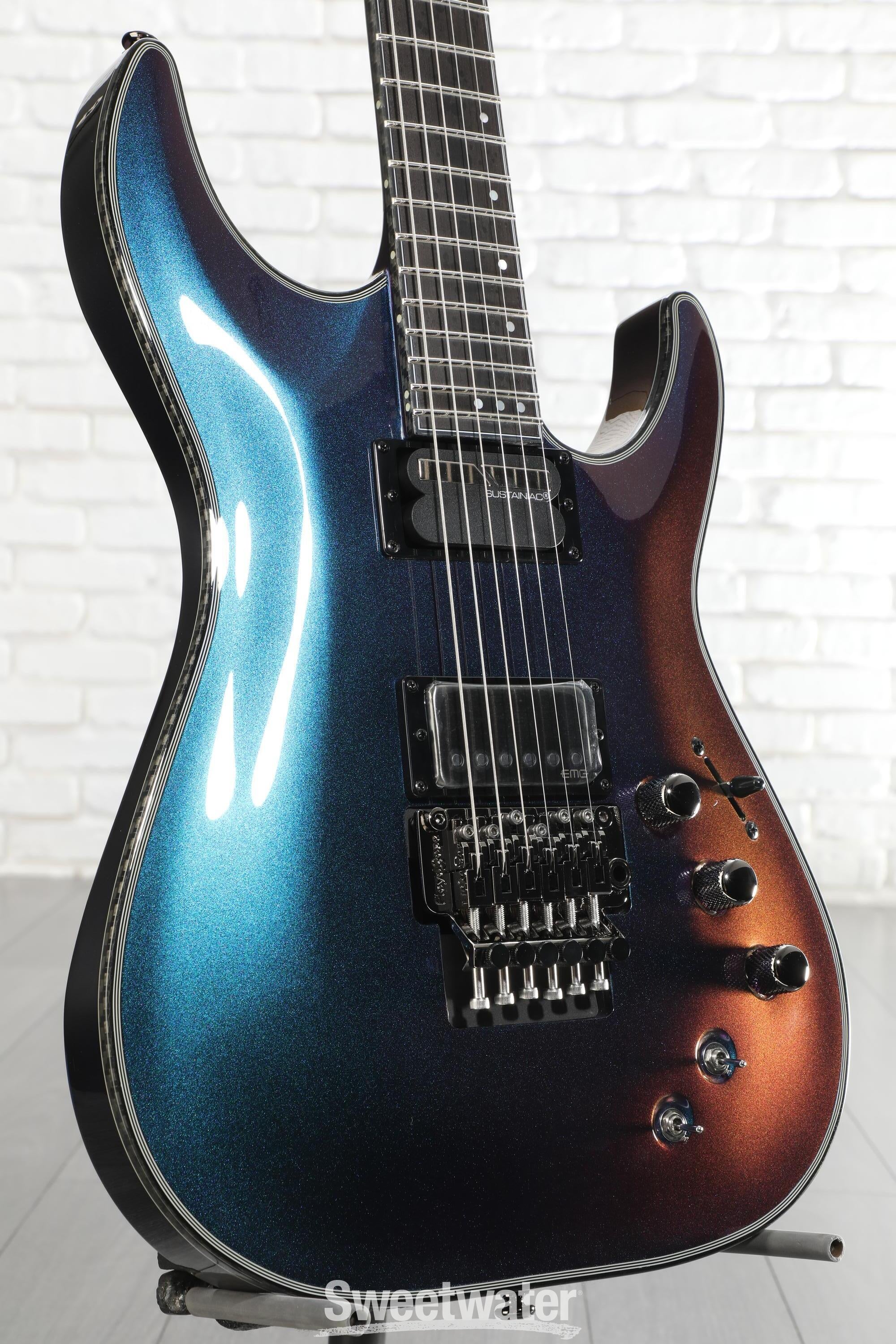 Schecter Hellraiser Hybrid C-1 FR-S Electric Guitar - Ultra Violet