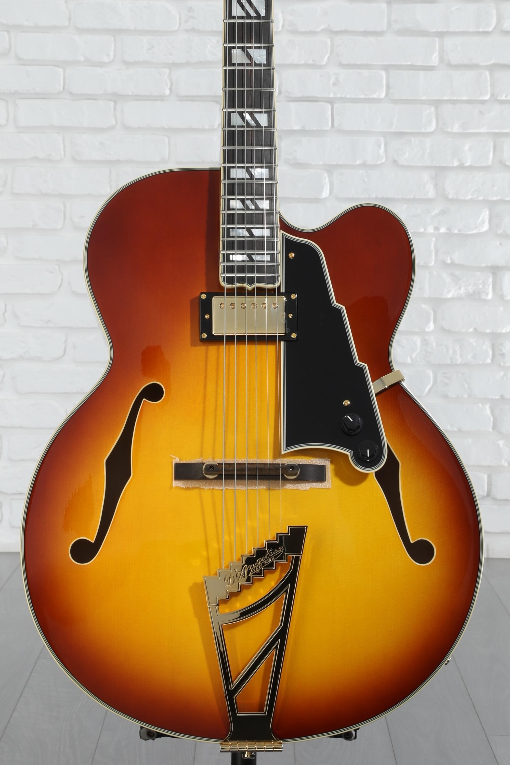 D'Angelico Excel EXL-1 Hollowbody Electric Guitar Dark Iced
