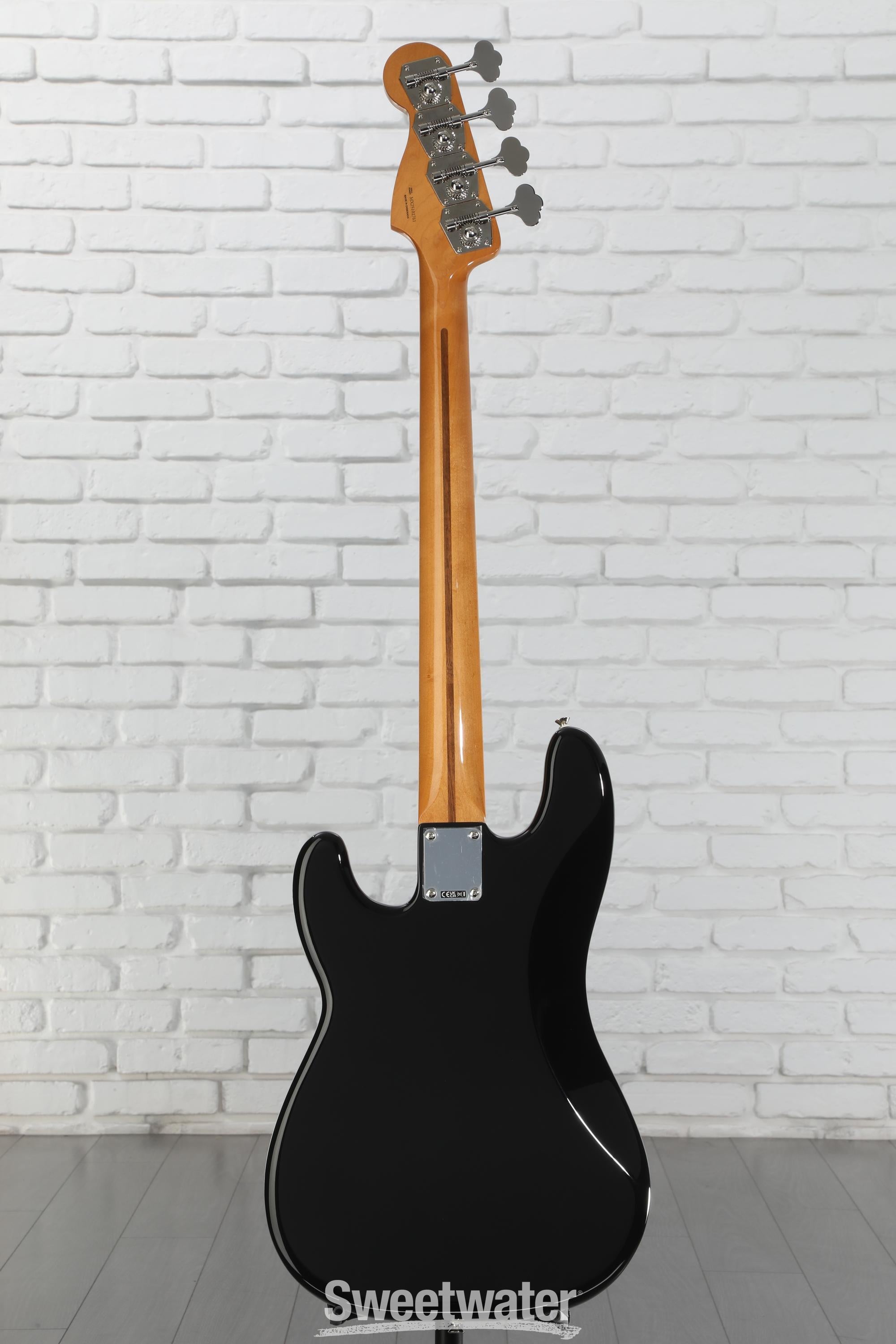 Fender Vintera II '50s Precision Bass - Black | Sweetwater