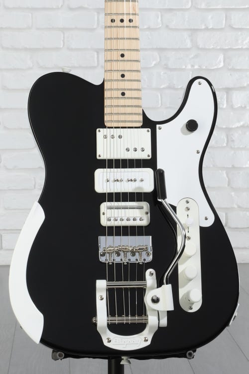 Fender Jack White Triplecaster Telecaster Electric Guitar - Black